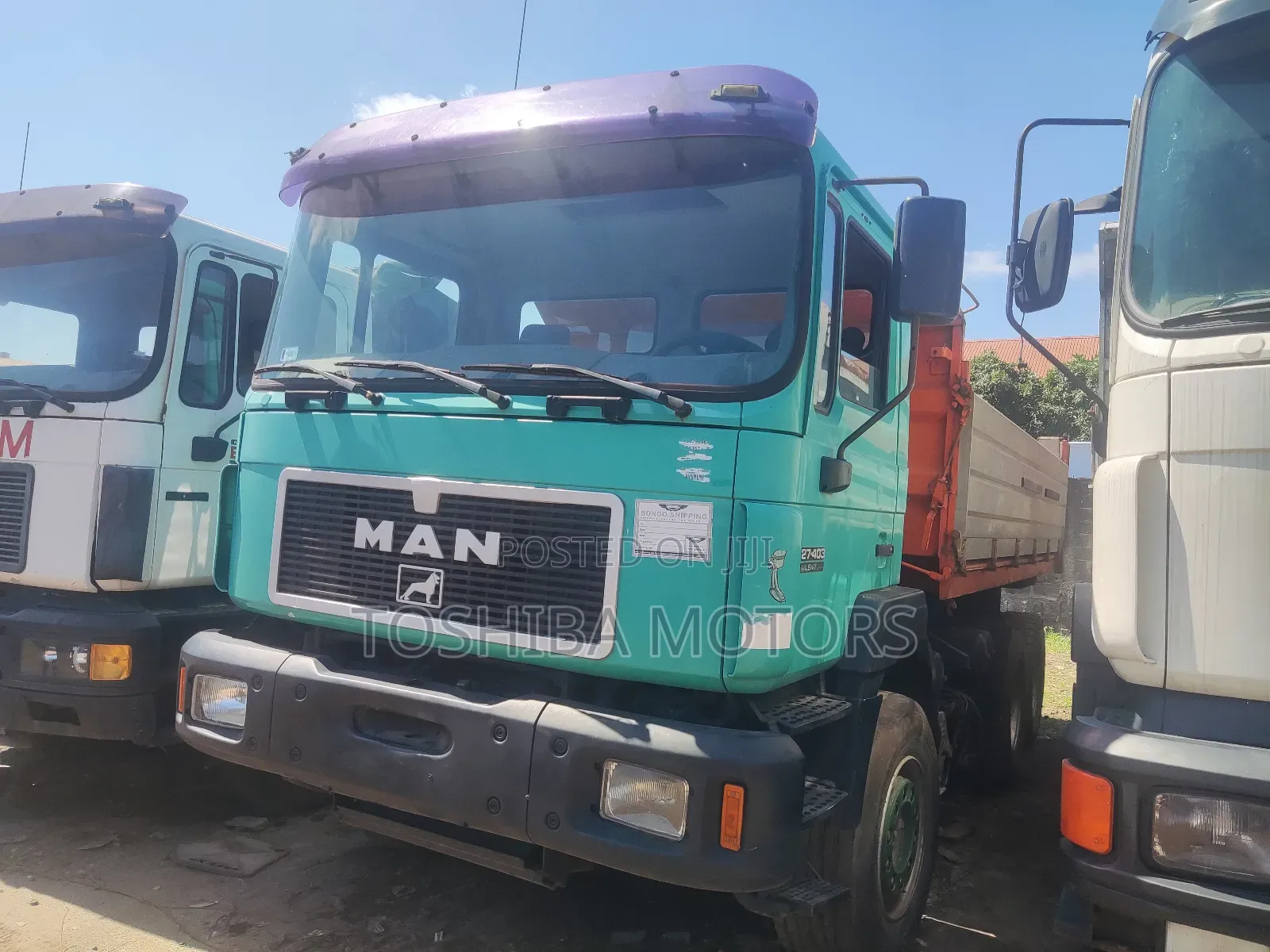 Man DIESEL 10 Tyres With Auxiliary