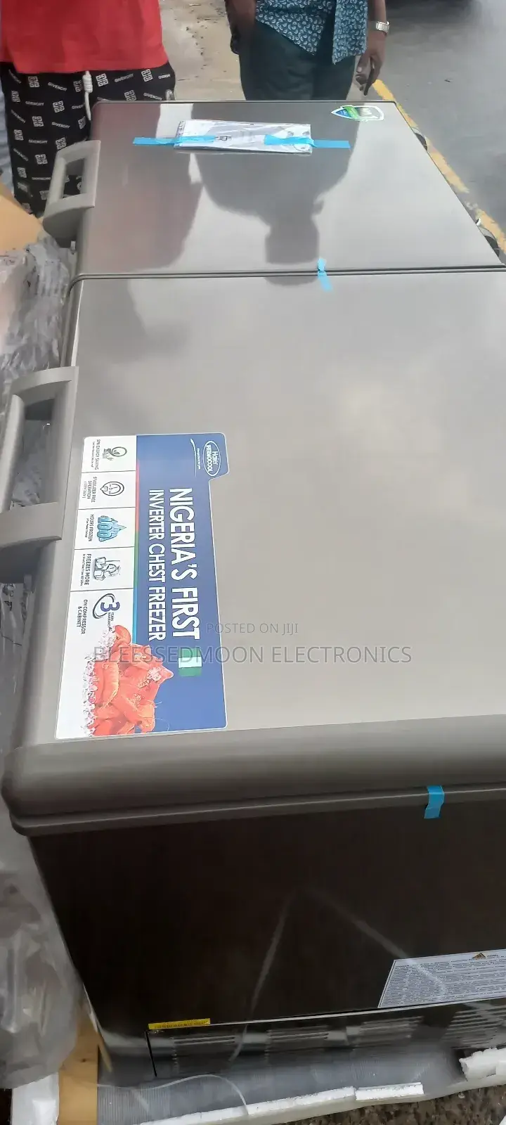 Thermocool Inverter Chest Freezer Double Doors 595lts