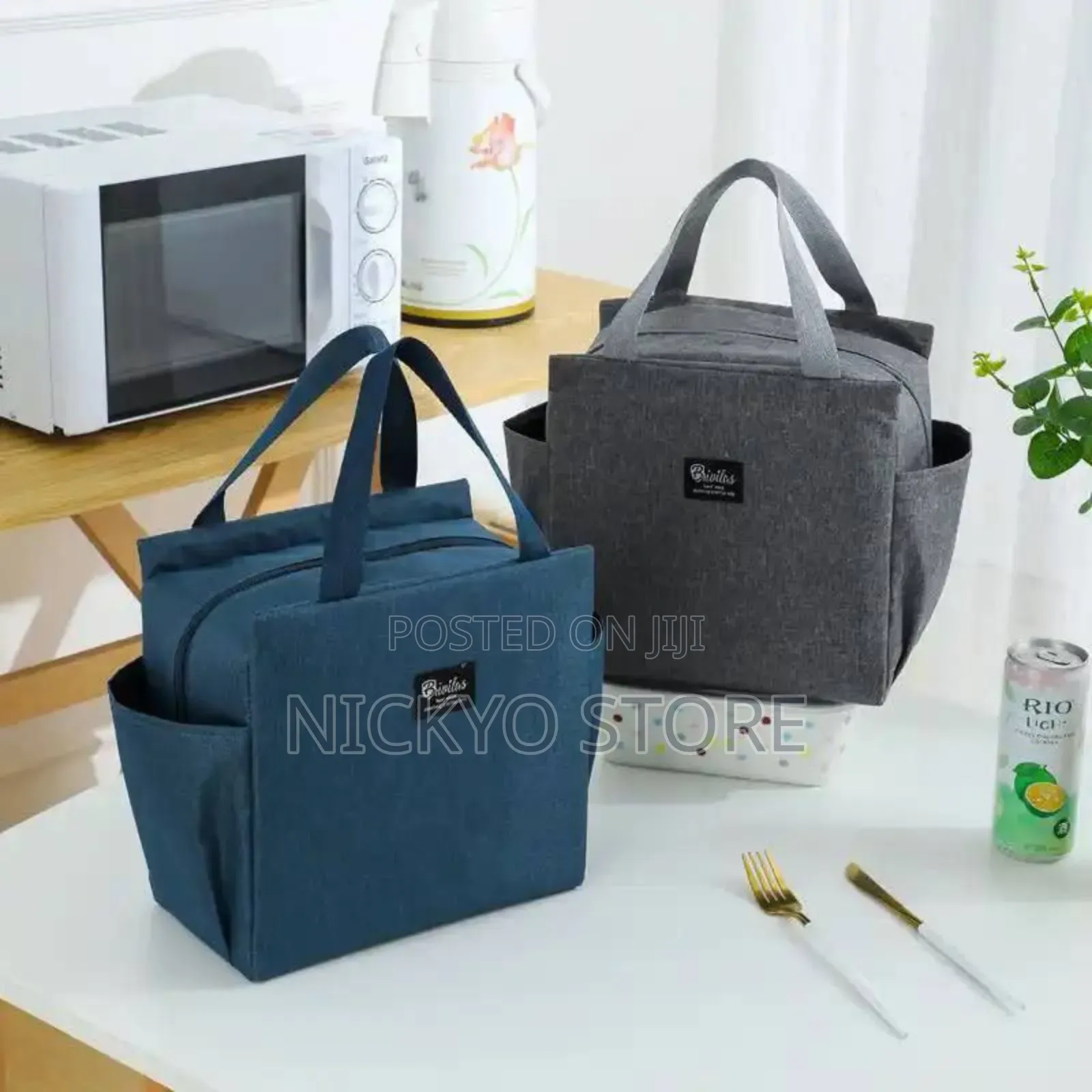 Picnic Meal Cooler Drink Lunch Box Food Bags
