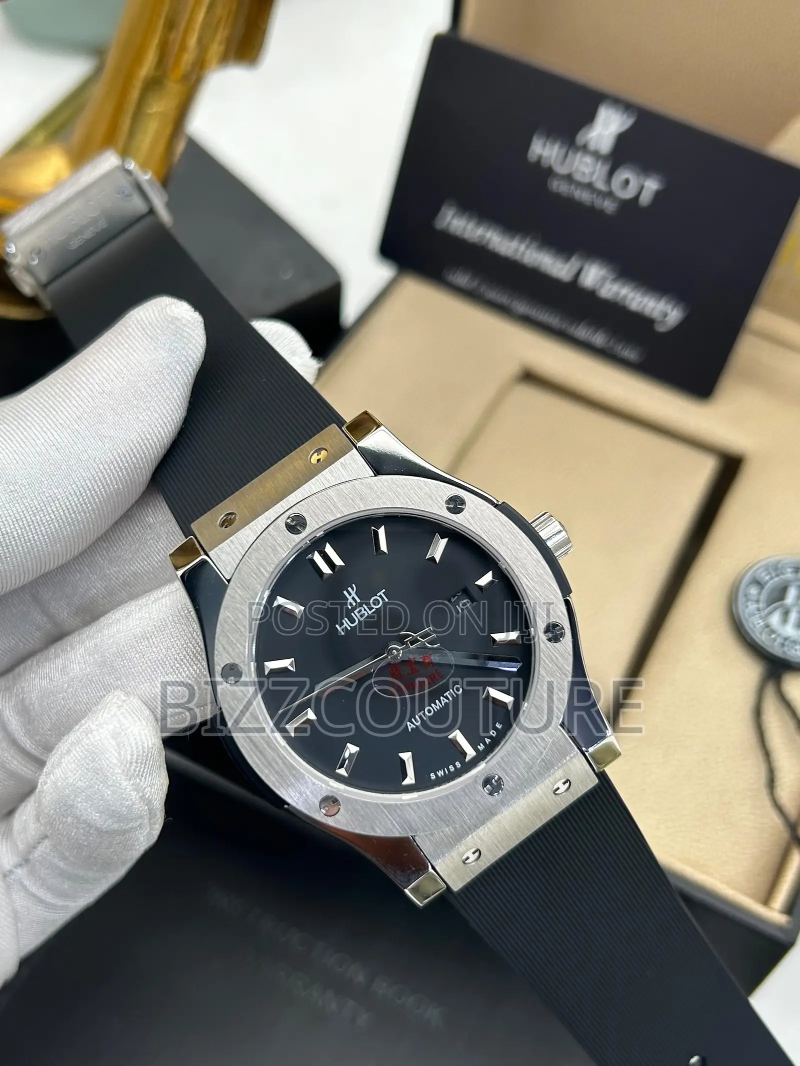 Original Hublot Color Selection Rubber Strap Watch in Store