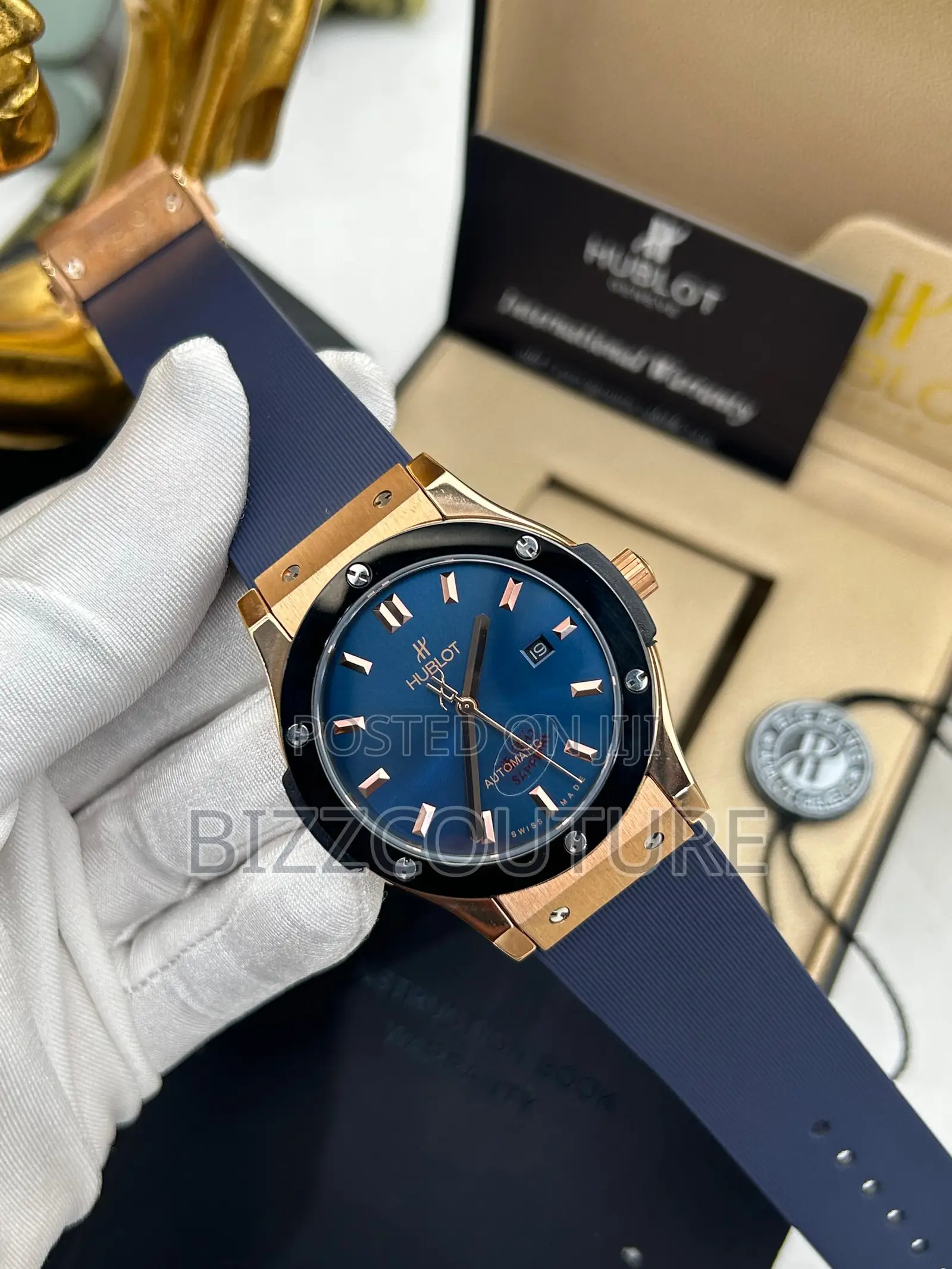 Original Hublot Color Selection Rubber Strap Watch in Store