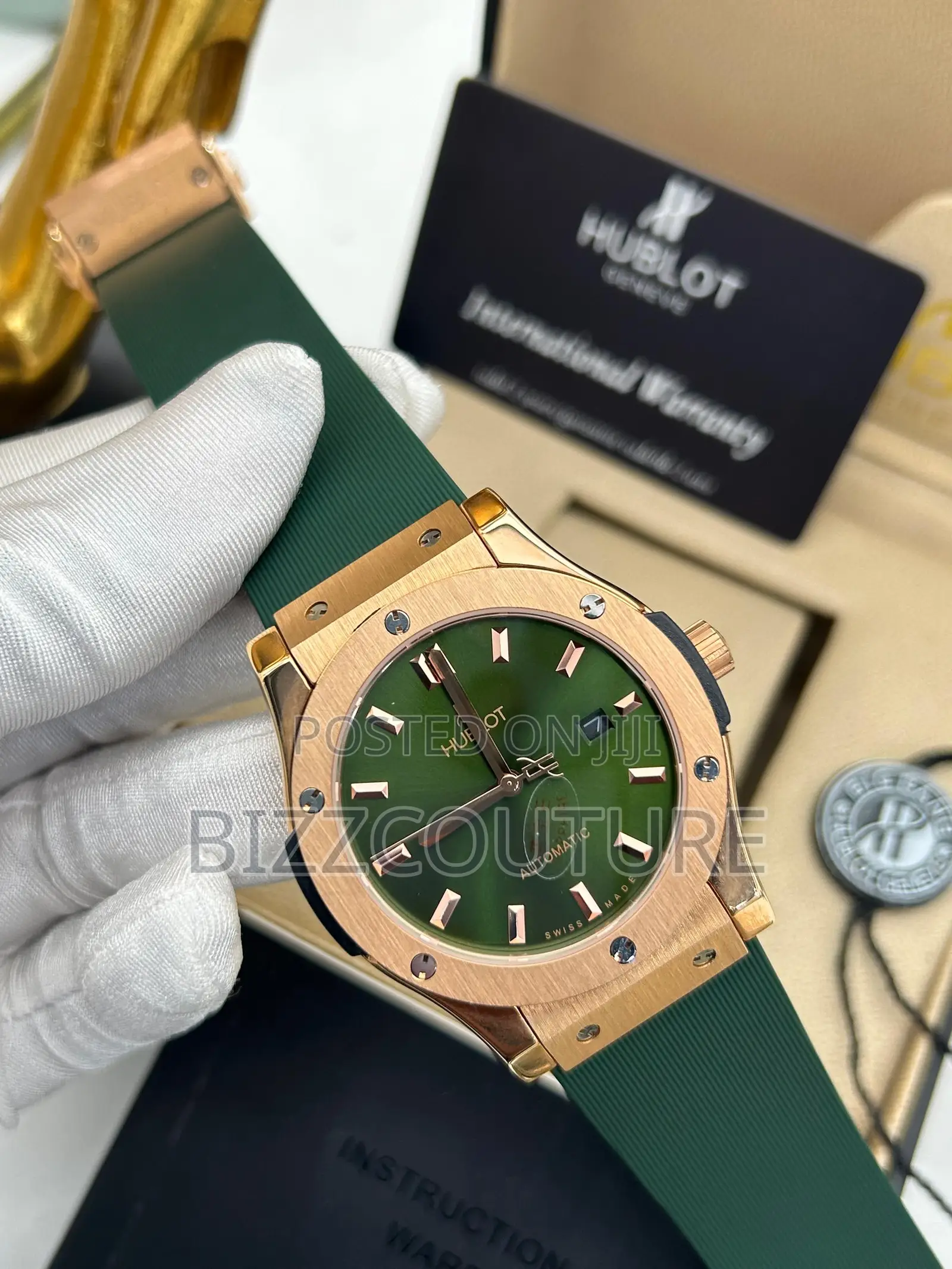 Original Hublot Color Selection Rubber Strap Watch in Store