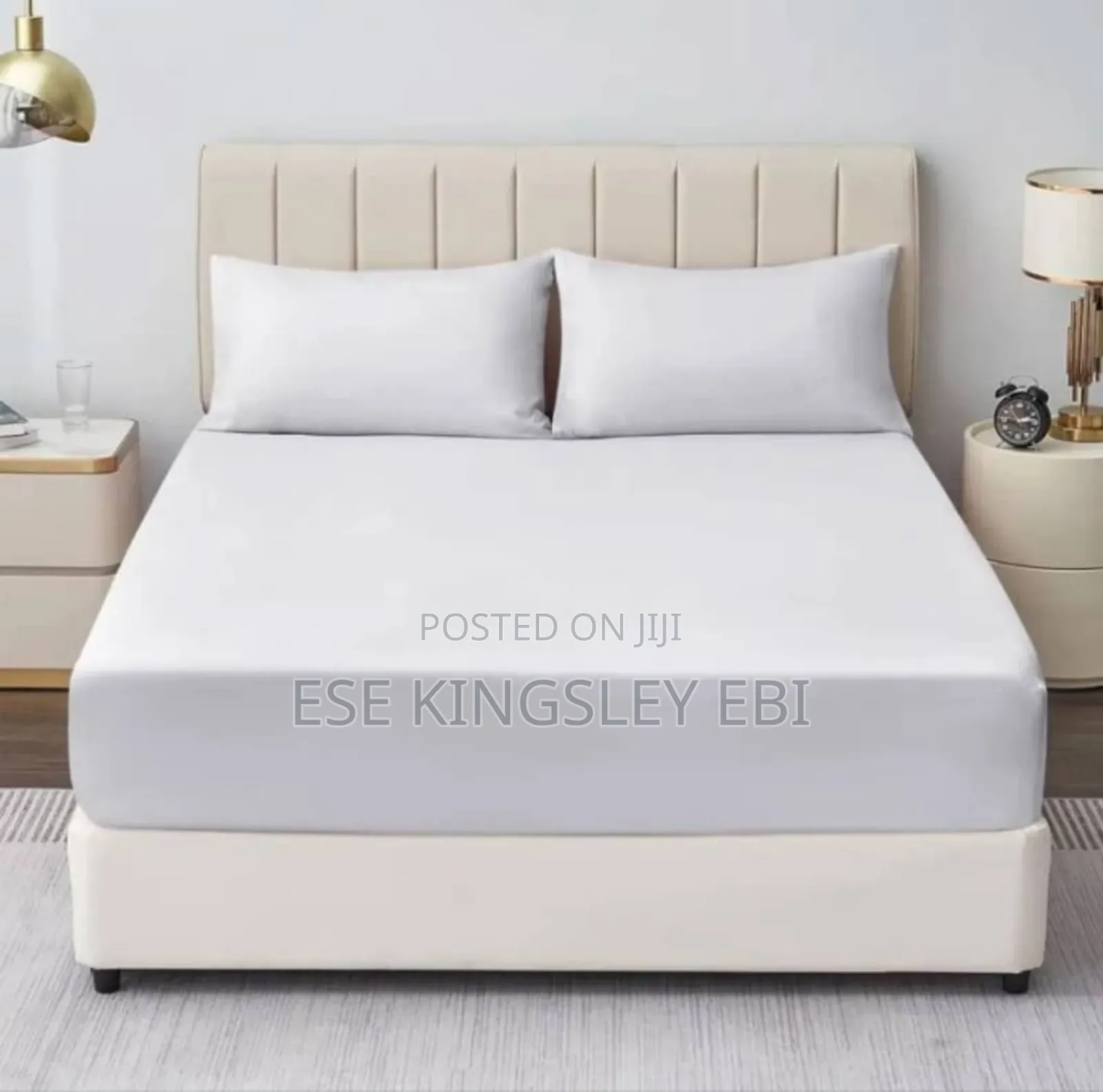4x6 Made With Elastic American Pure Cotton Material Bedsheet