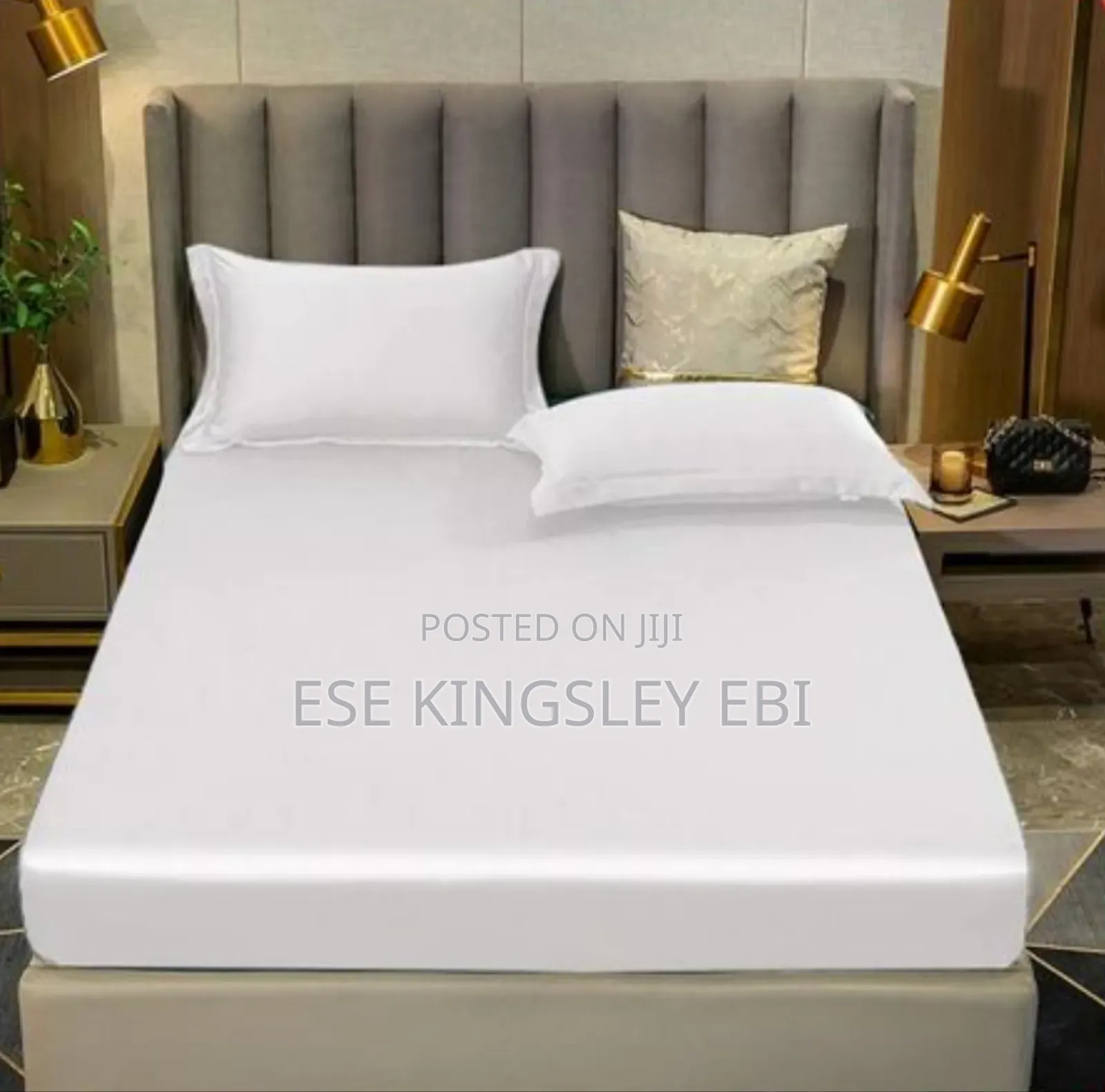 4x6 Made With Elastic American Pure Cotton Material Bedsheet