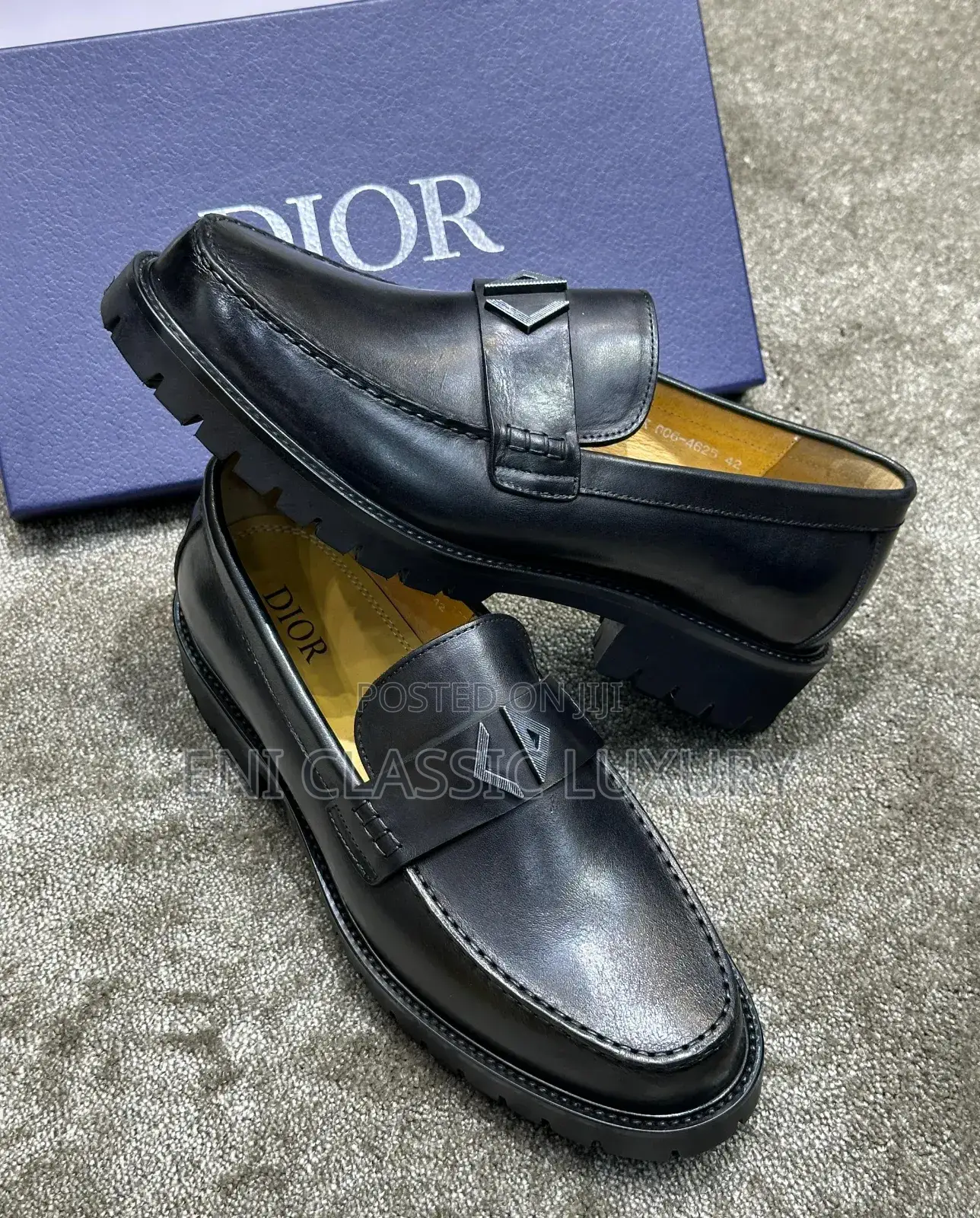 Original Luxury Leather Shoes Dior Best Fashion