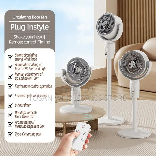 Electric Air Turbine Circulation Fan