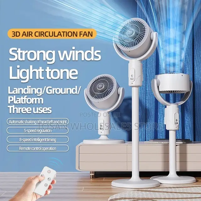 Electric Air Turbine Circulation Fan