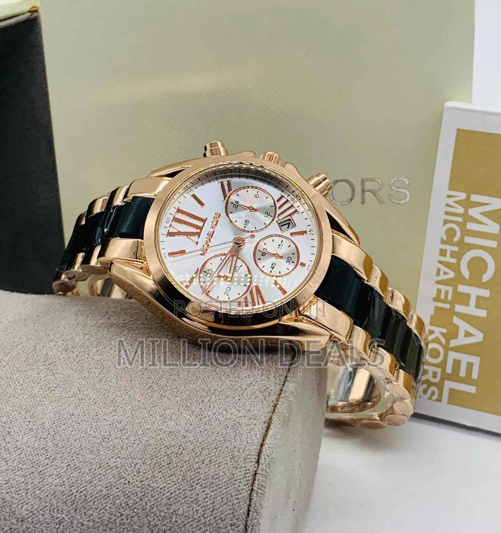 Polished Stainless Steel Women’S Wrist Watch