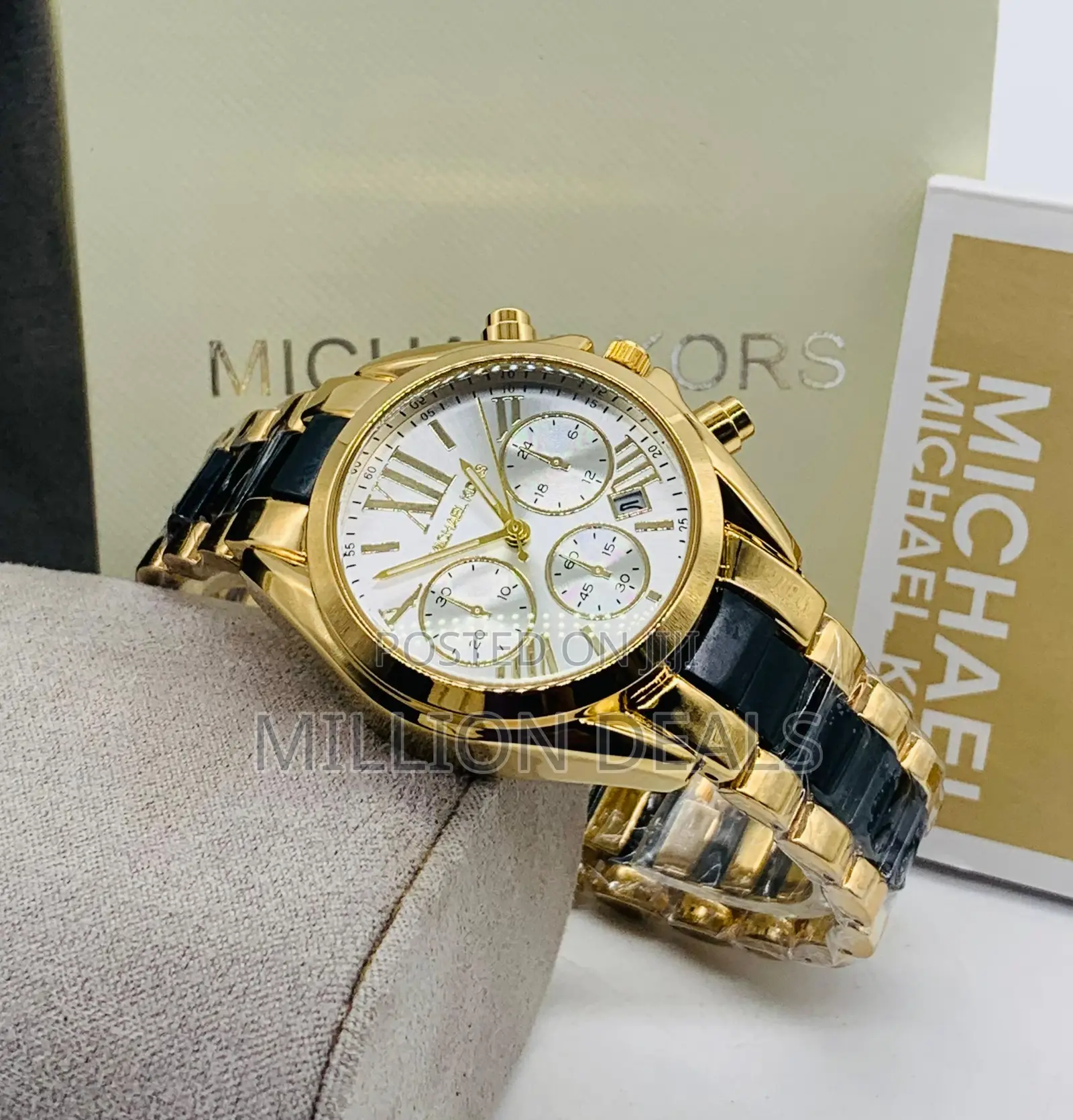 Polished Stainless Steel Women’S Wrist Watch