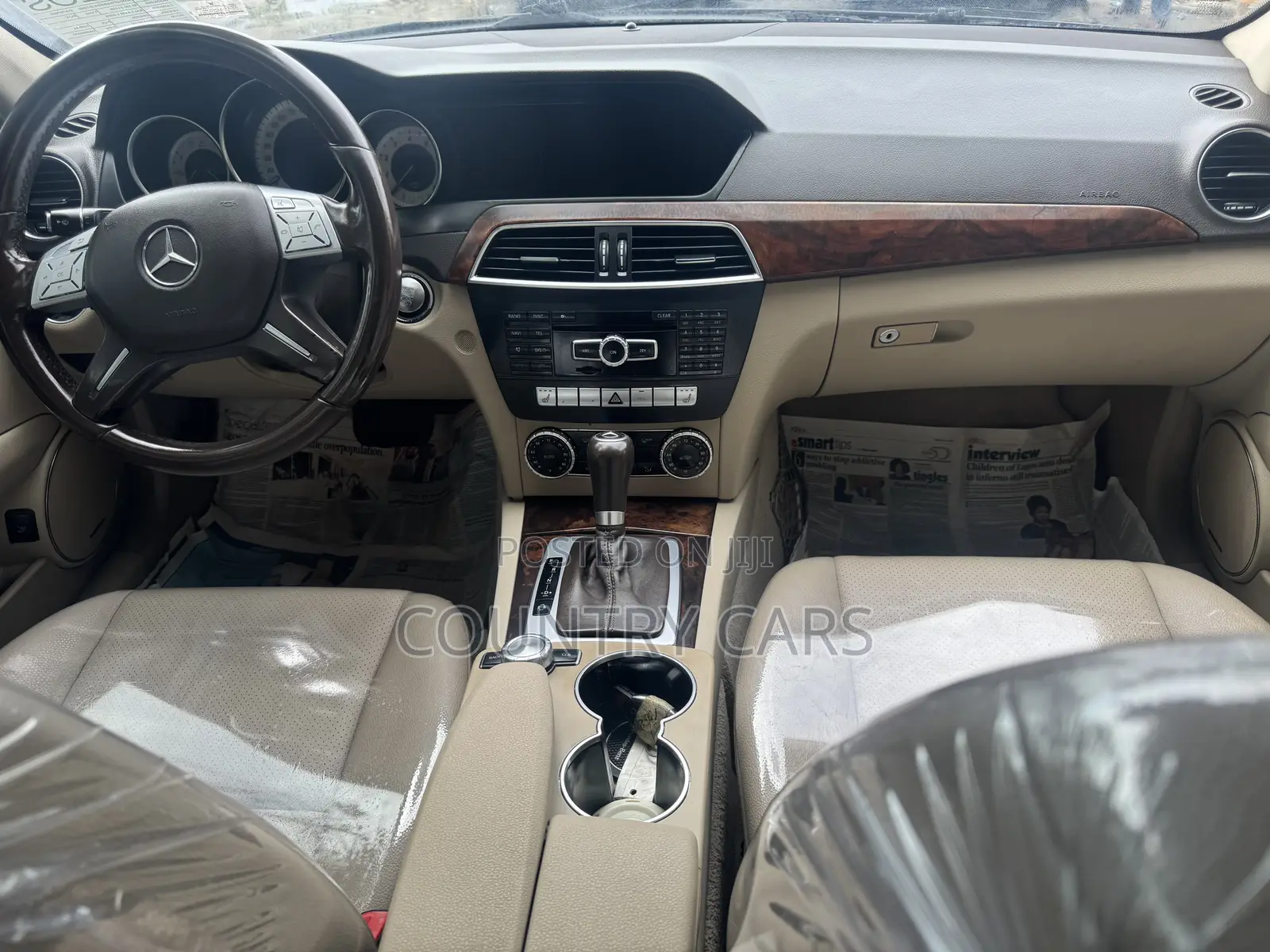 Mercedes-Benz C300 2014 Black