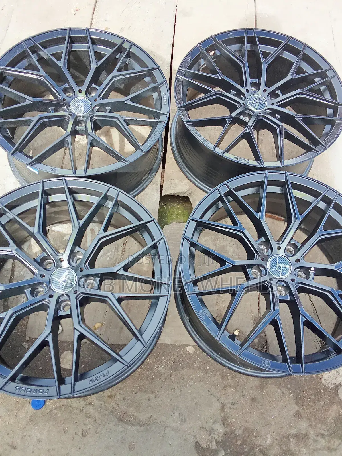 Quality Sport Designers Wheels 18 Inch Puer Black