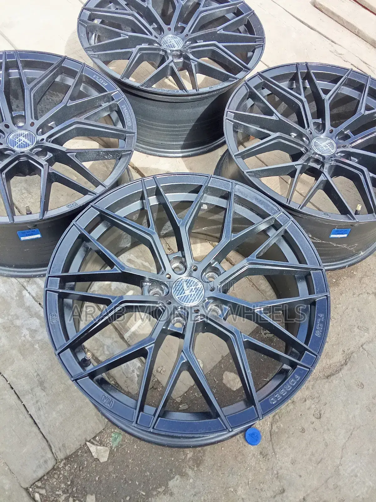 Quality Sport Designers Wheels 18 Inch Puer Black