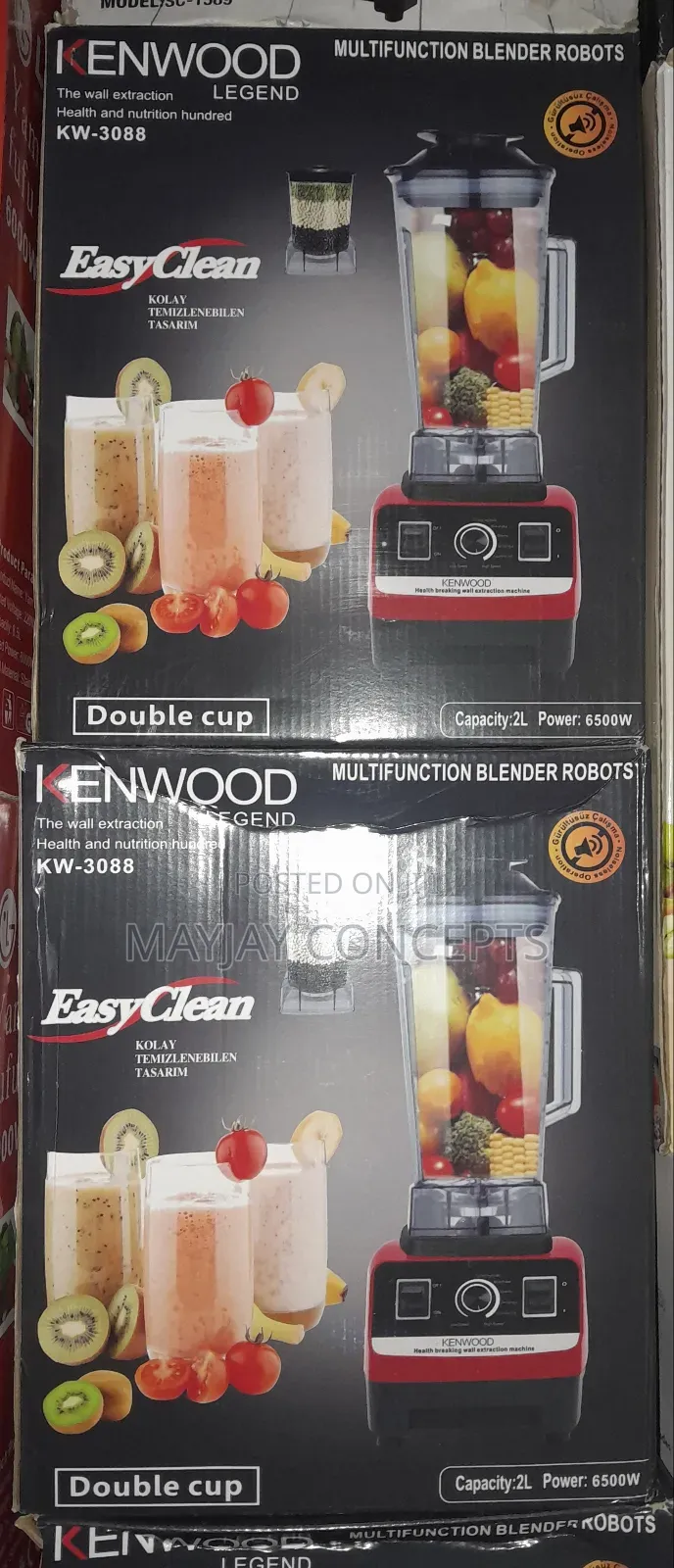 Kenwood Heavy Duty Commercial Grinder Blender-2litres-6500w