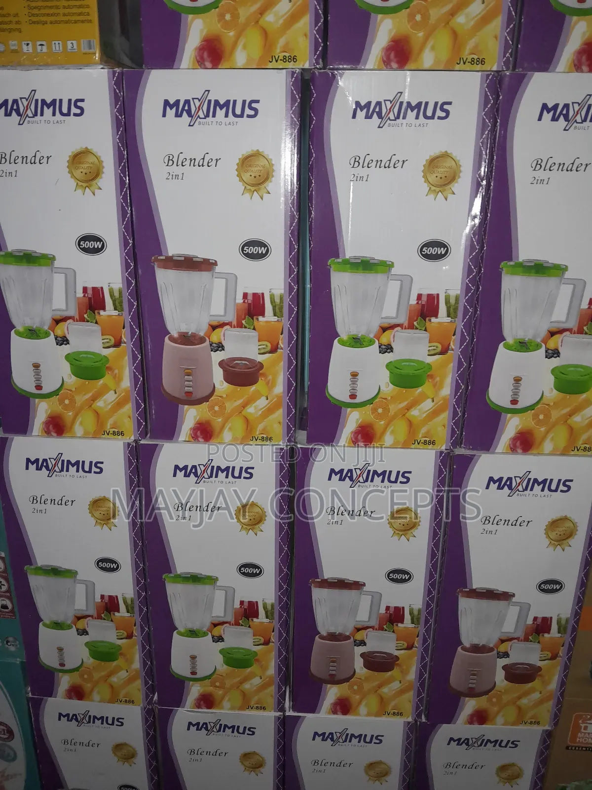 2 in 1 Maximus Blender 500watts