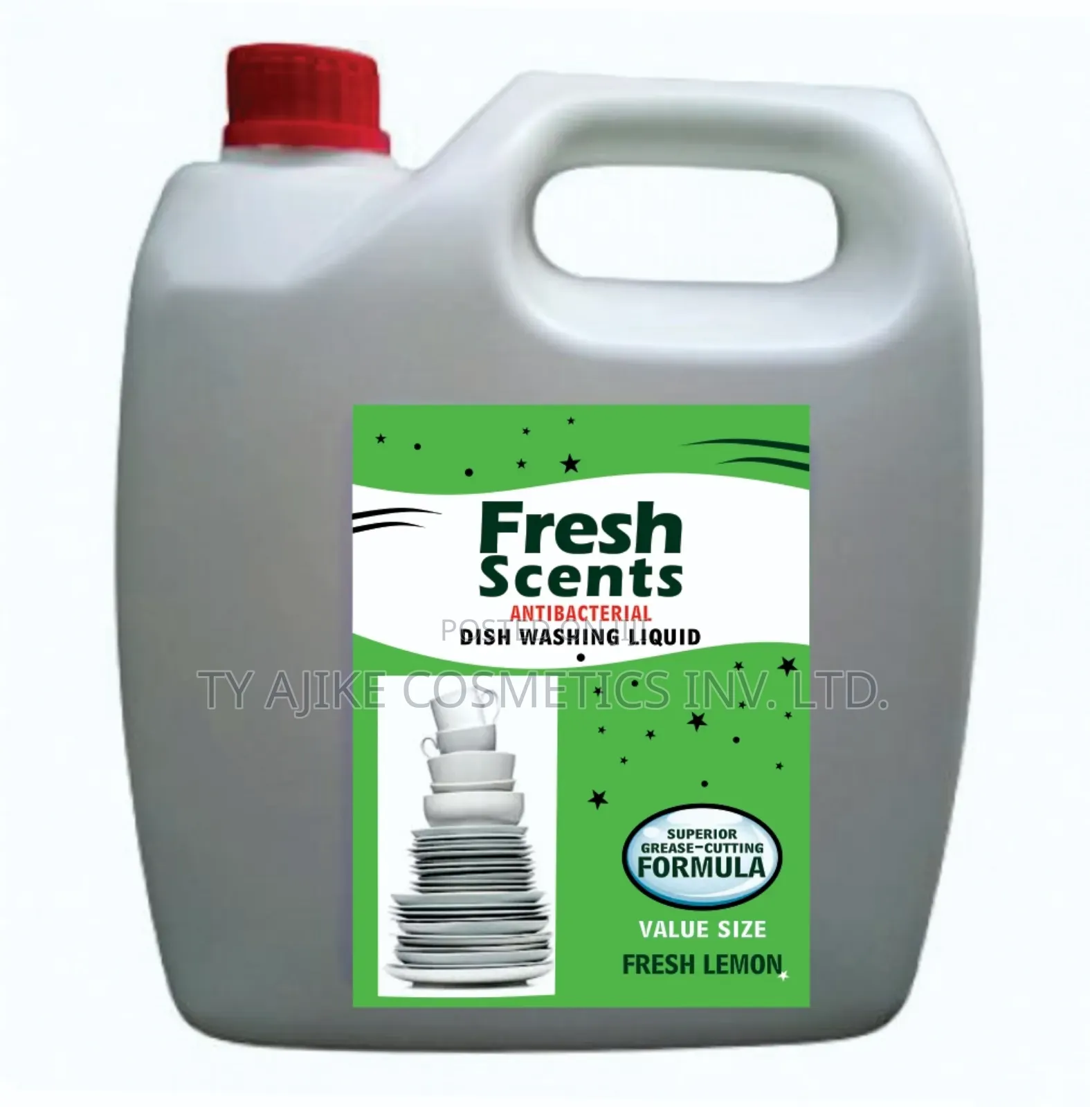 Premium Dish Wash Liquid Detergent, 4l