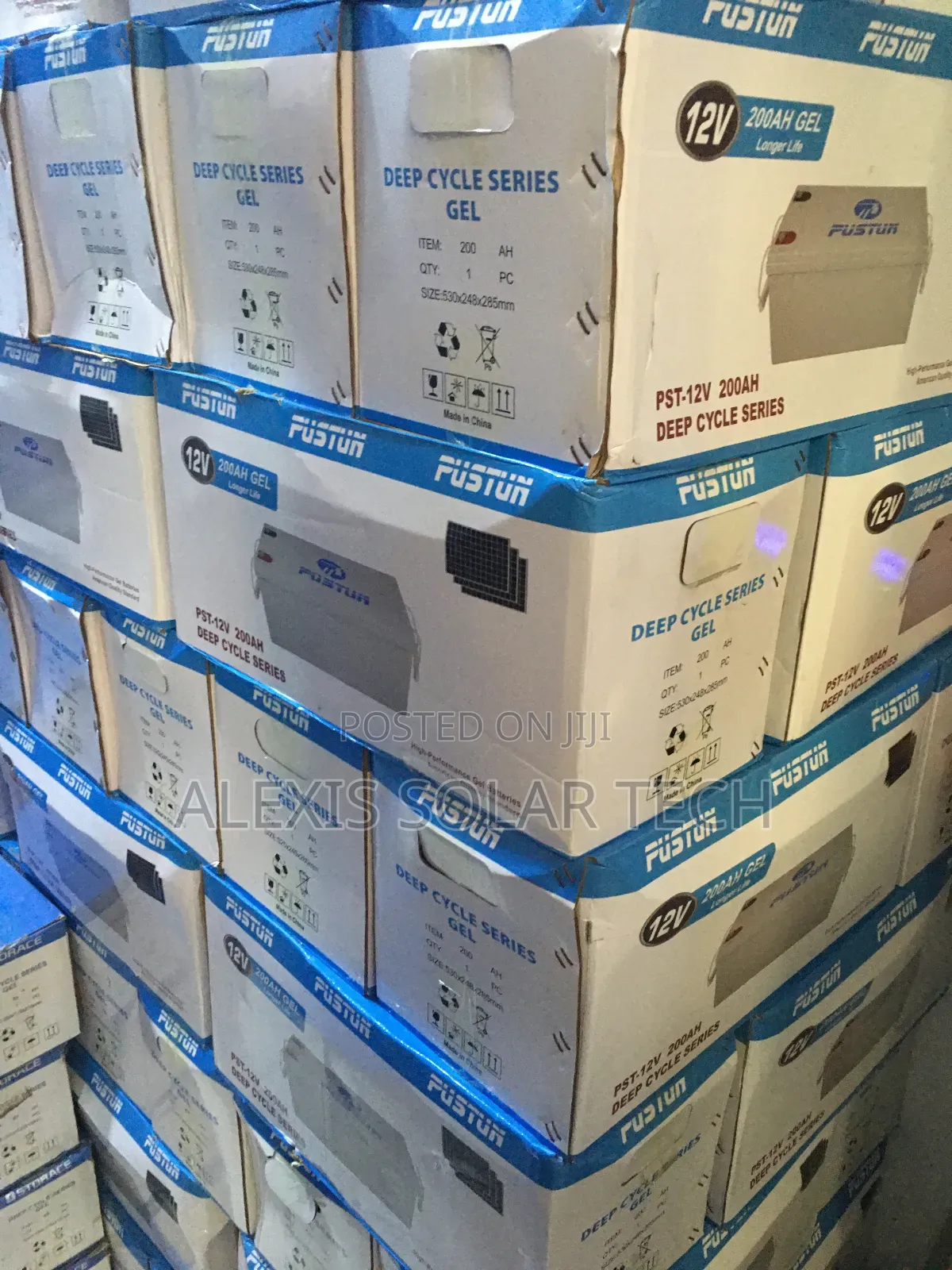 200ah Fustun Solar Gel Battery