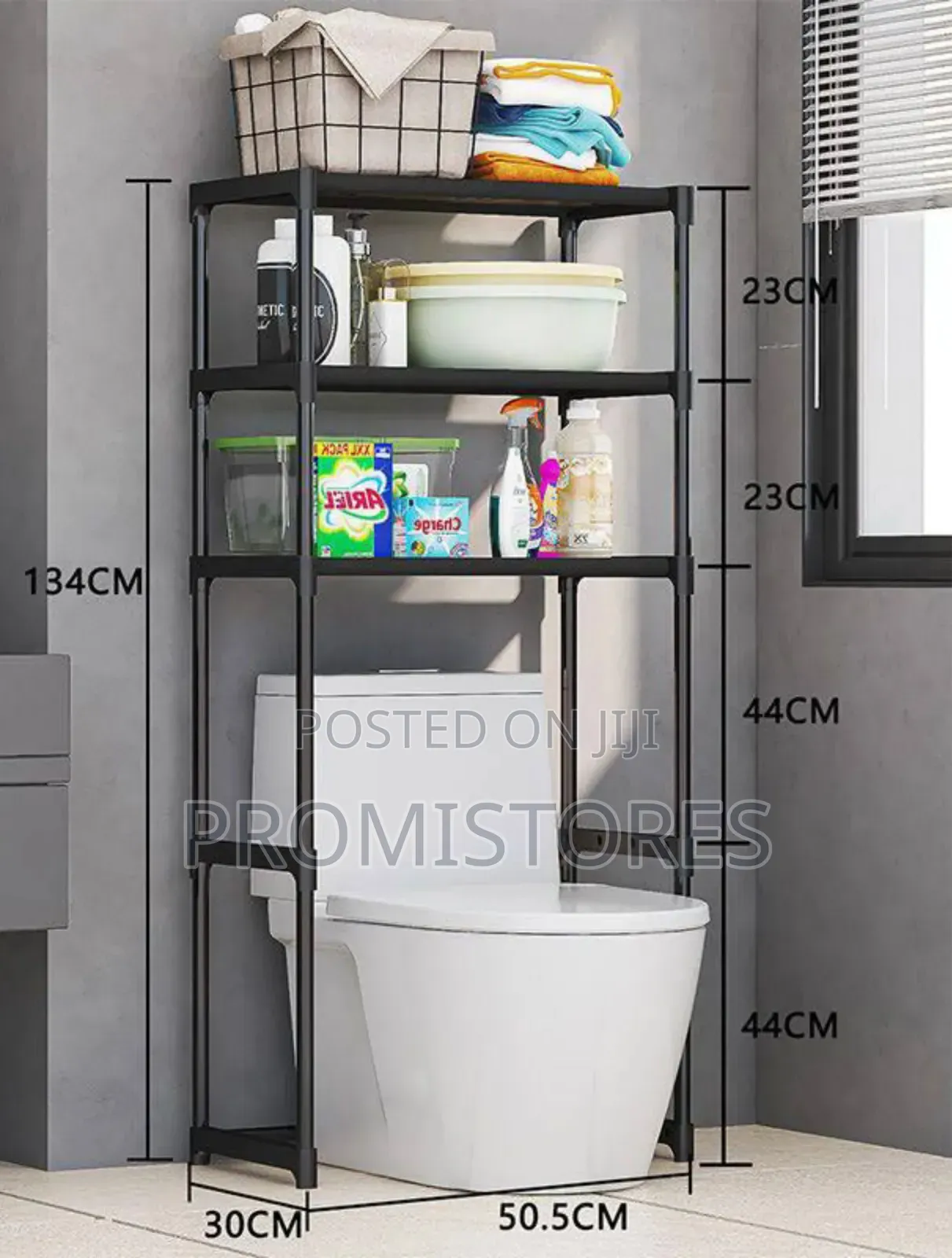 3layers Multifunctional Toilet Rack