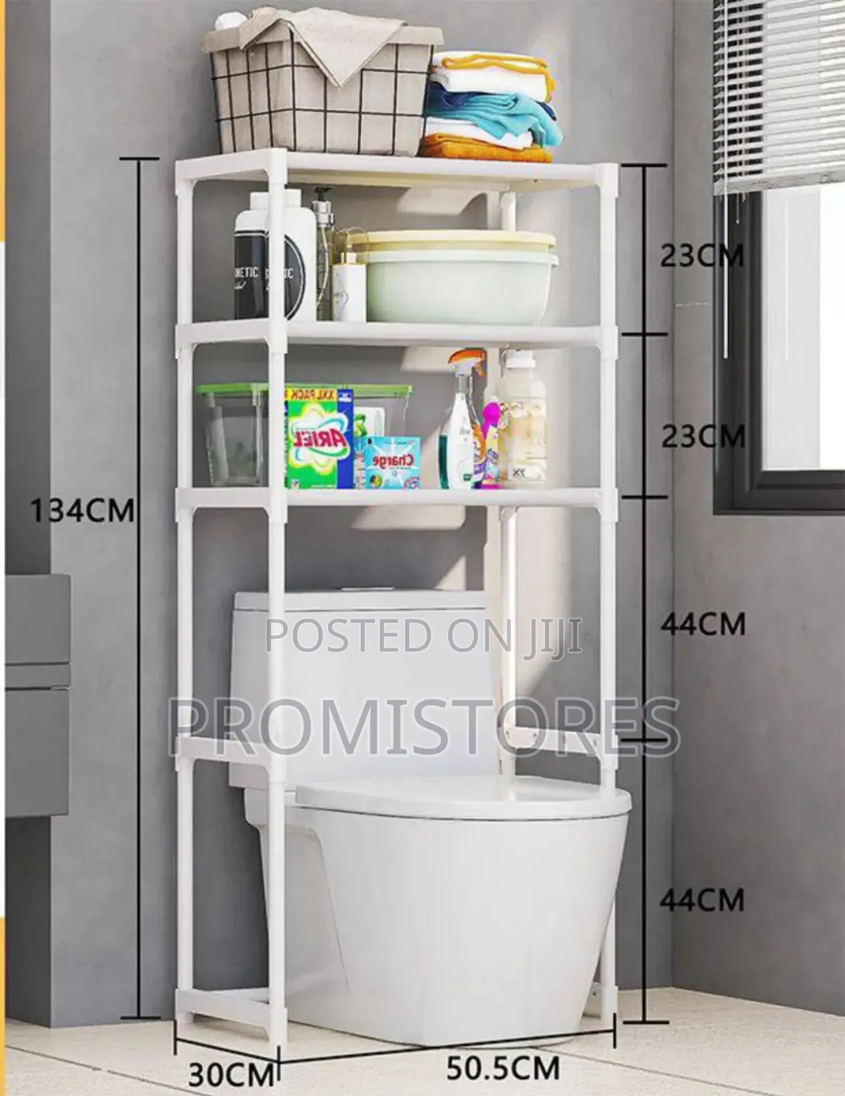 3layers Multifunctional Toilet Rack