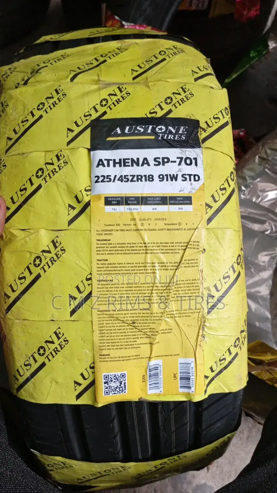 225/45r18 Austone Tires for Mercedes Benz