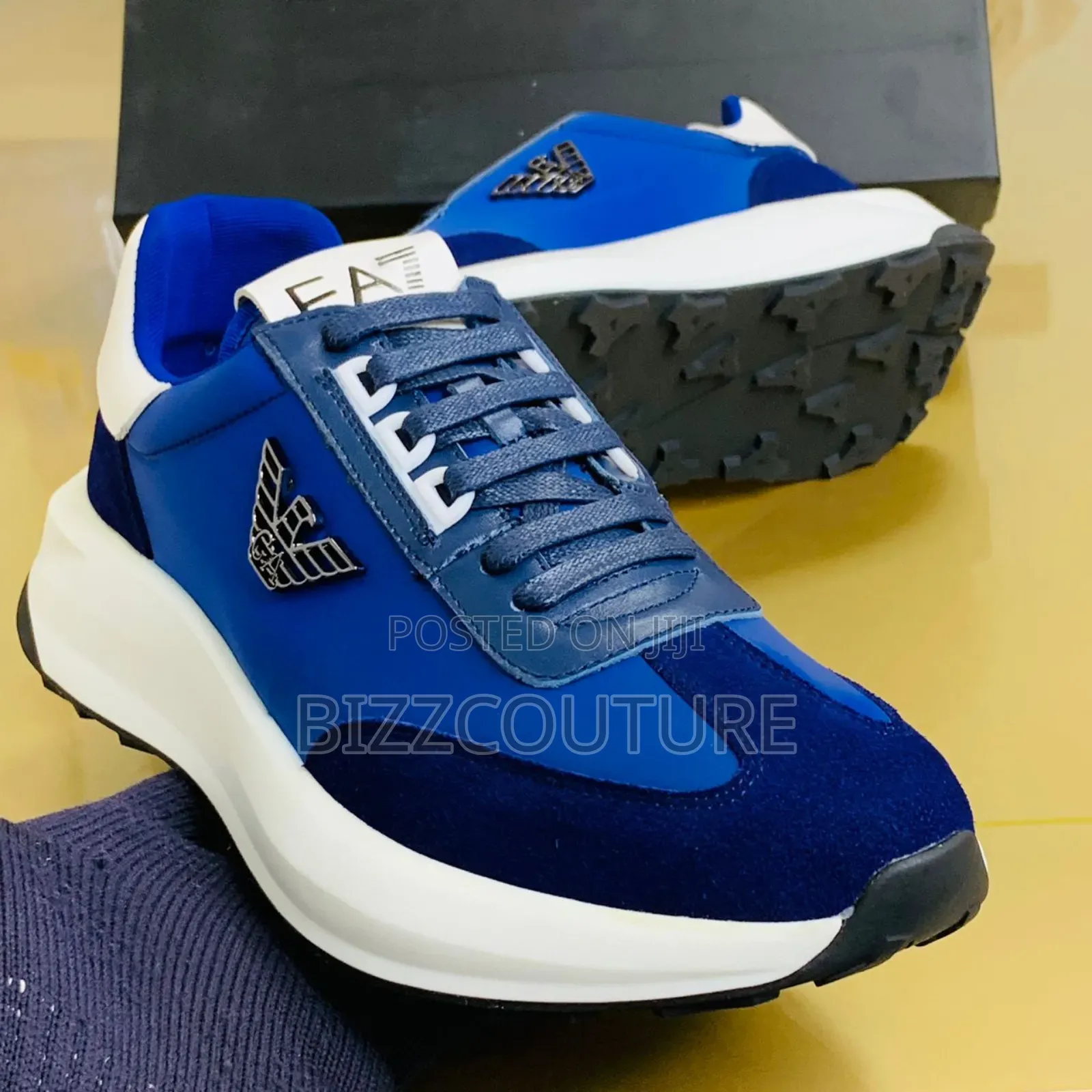 Original Emporio Armani Ea7 Sneakers Available in Store
