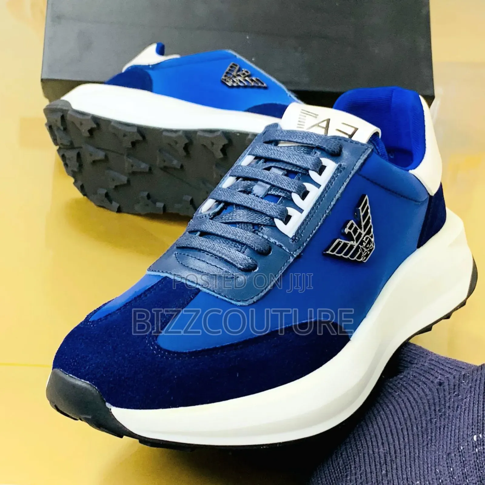 Original Emporio Armani Ea7 Sneakers Available in Store