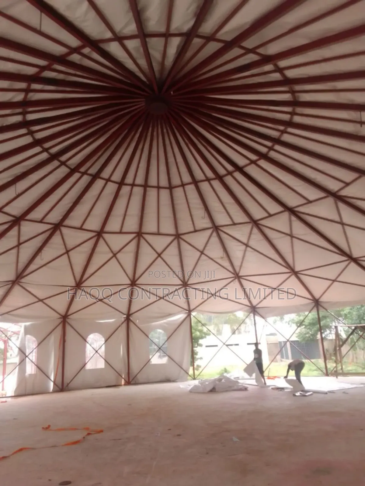 Marquee Tent Fabrication for Warehouse Only