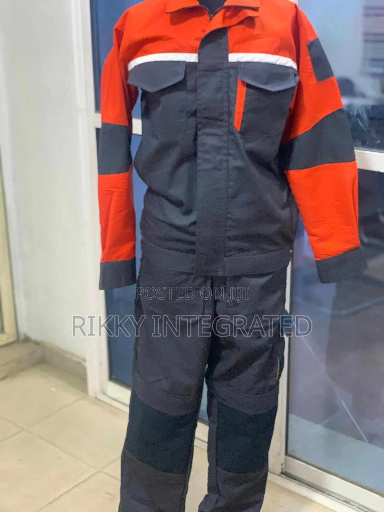 Flex Printing for Security Uniforms Polos
