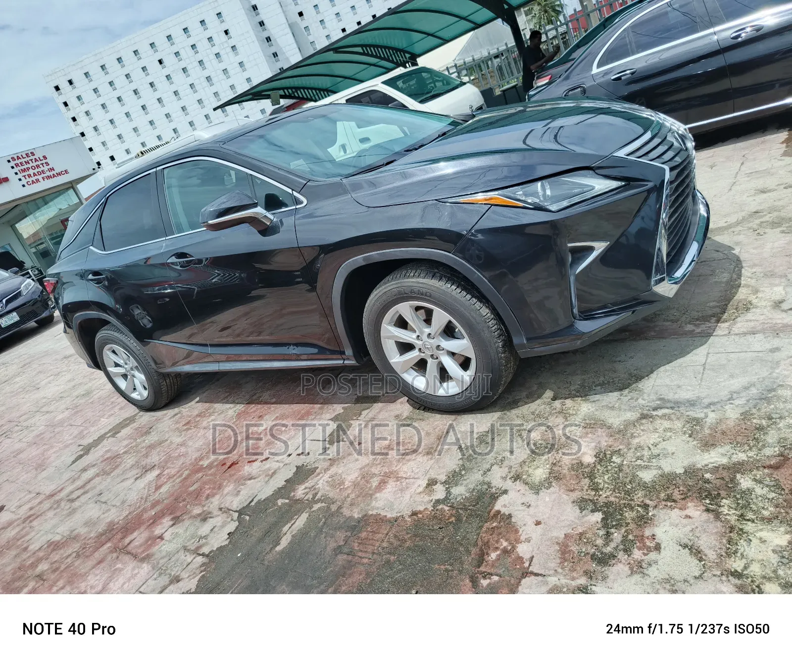Lexus RX 350 AWD 2016 Black