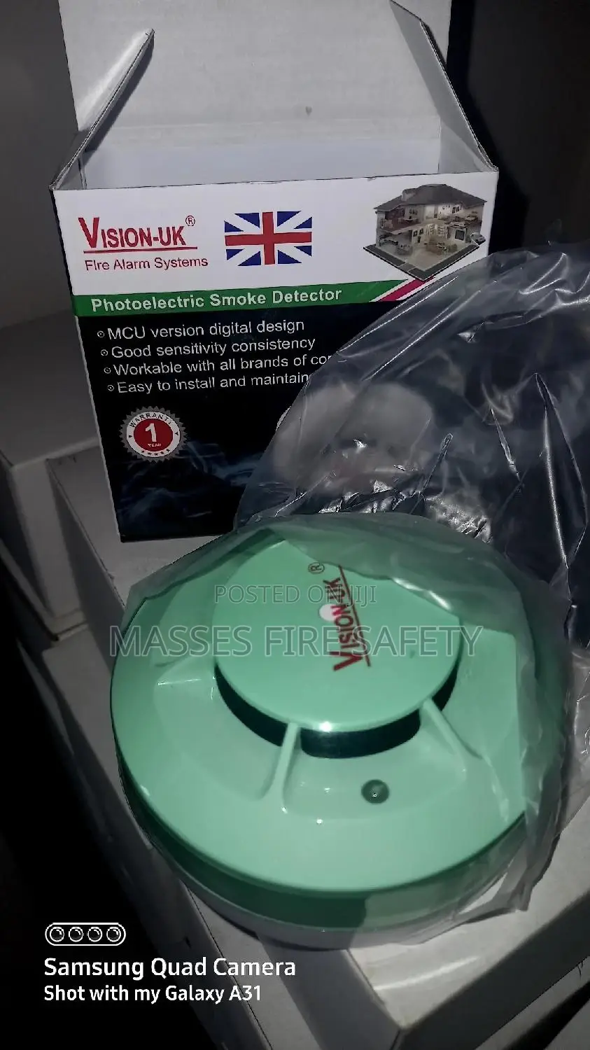 Vision UK Smoke Detector Brand
