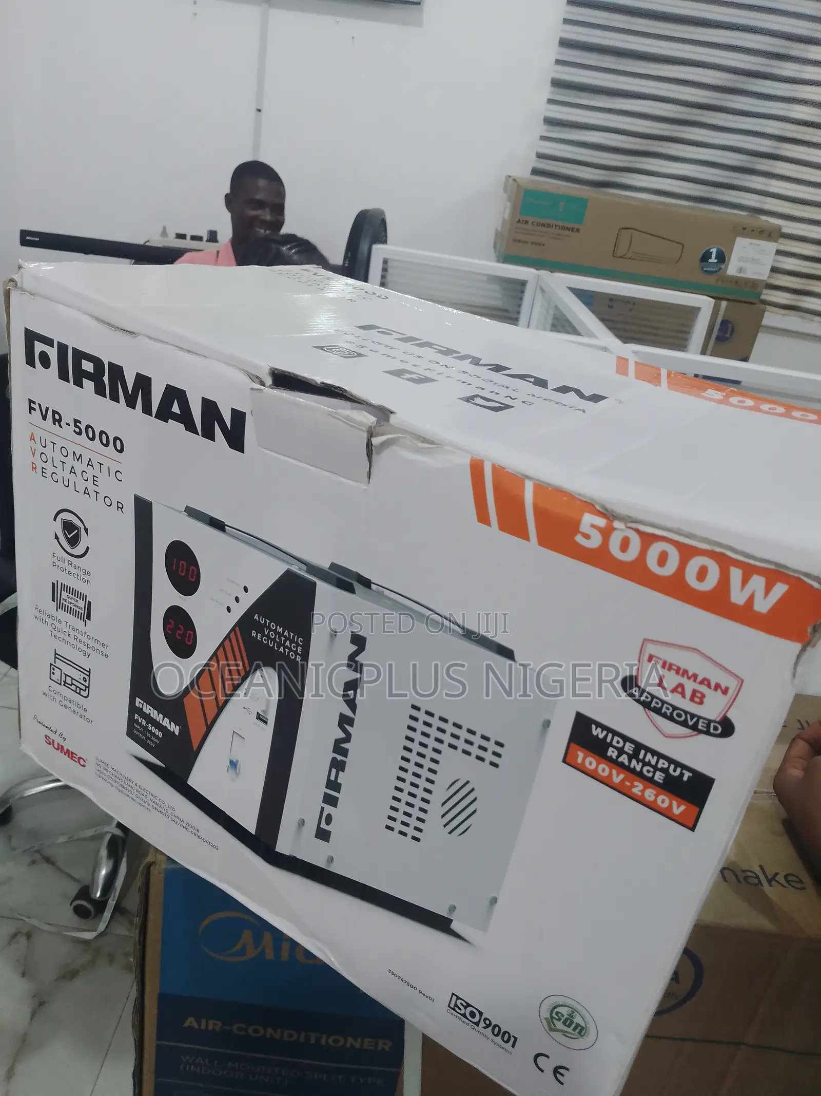 Portable 5000watts Voltage Firman Stablizer