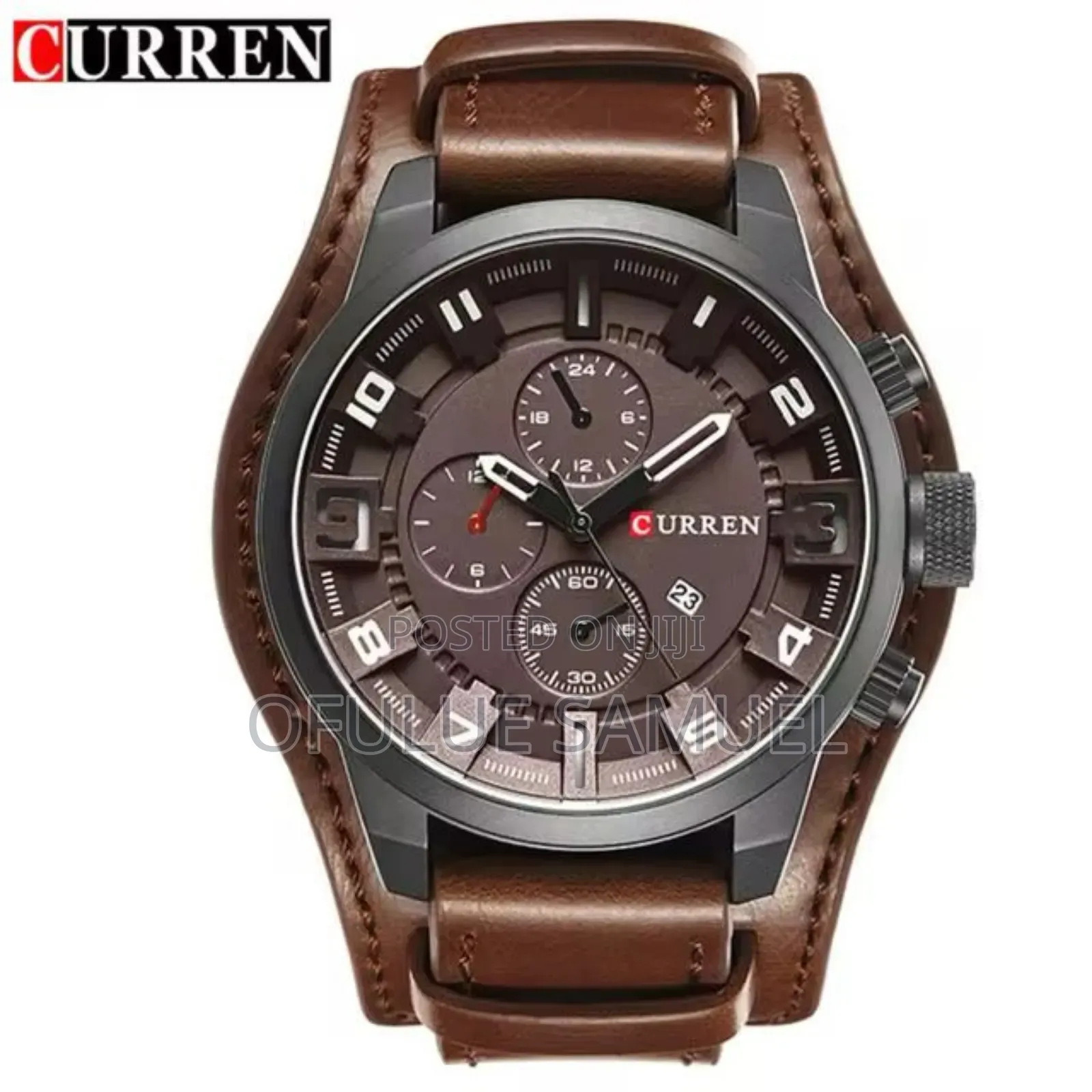 Curren Quality Leather Wristwatch