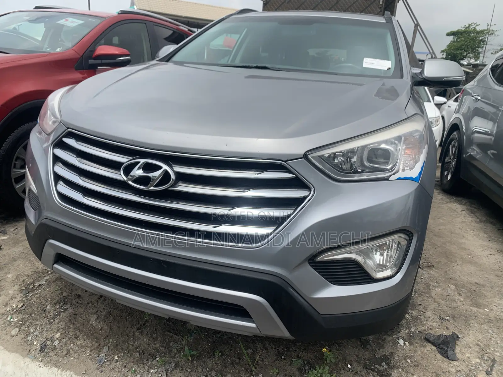 Hyundai Santa Fe 2015 Gray