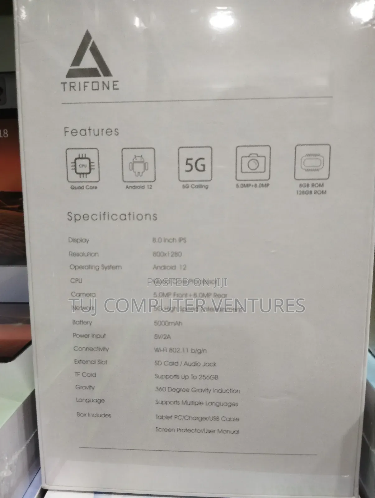 New Trifone X801 128 GB Pink