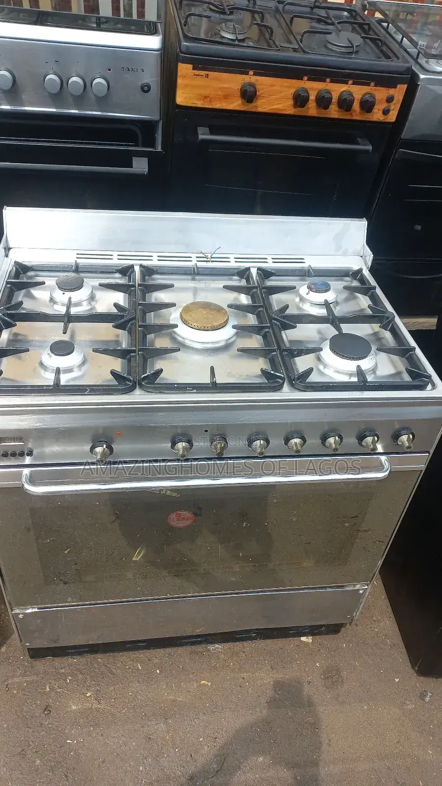 5 Burners German Standard Standing Gas Cooker