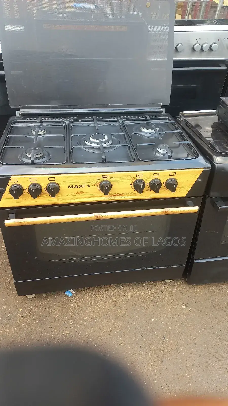 5 Burners German Standard Standing Gas Cooker