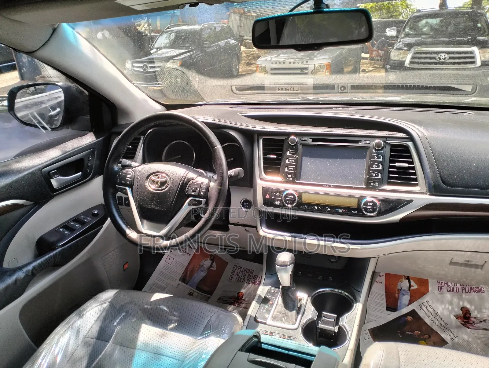 Toyota Highlander 2016 Gray