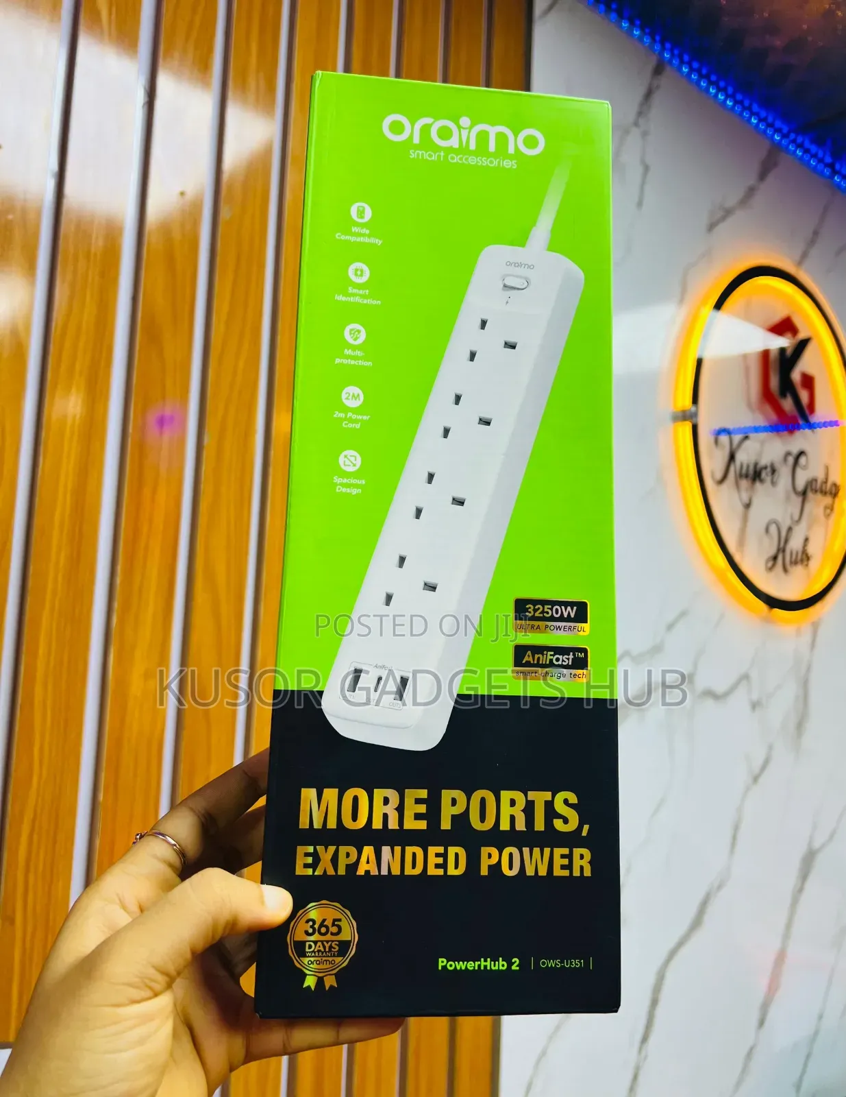 Oraimo Power Hub 2 Extension