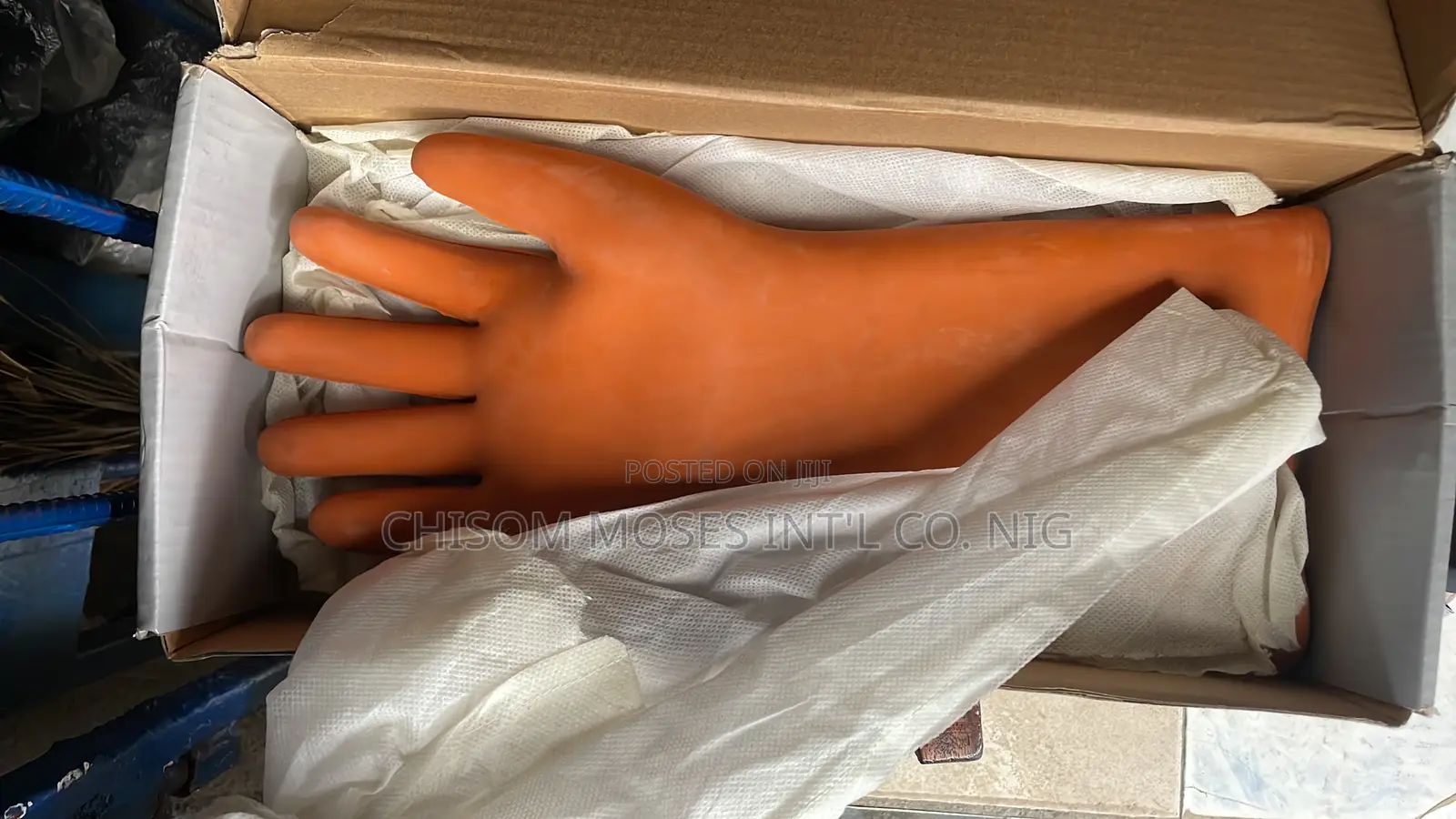 Electrical 35kv Insulating Hand Gloves