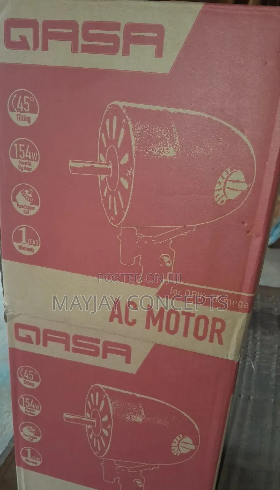 26" QASA Industrial Standing Fan-Mega