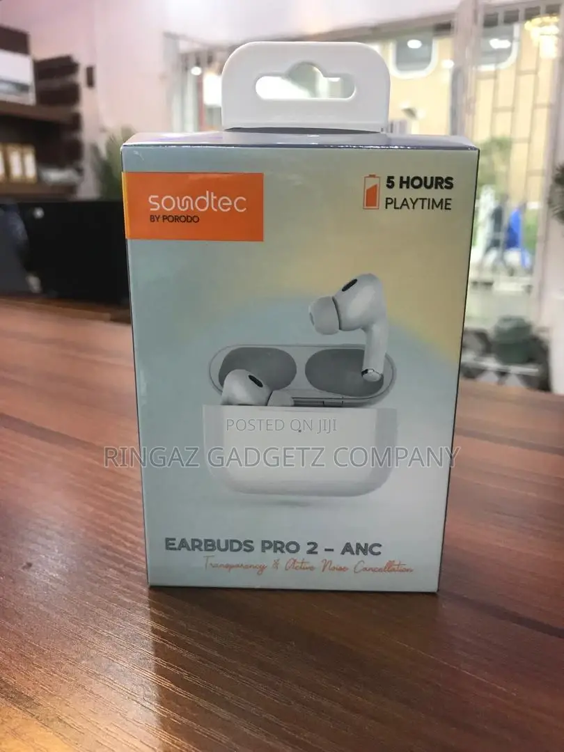 Porodo Soundtec Earbuds PRO 2 – Anc
