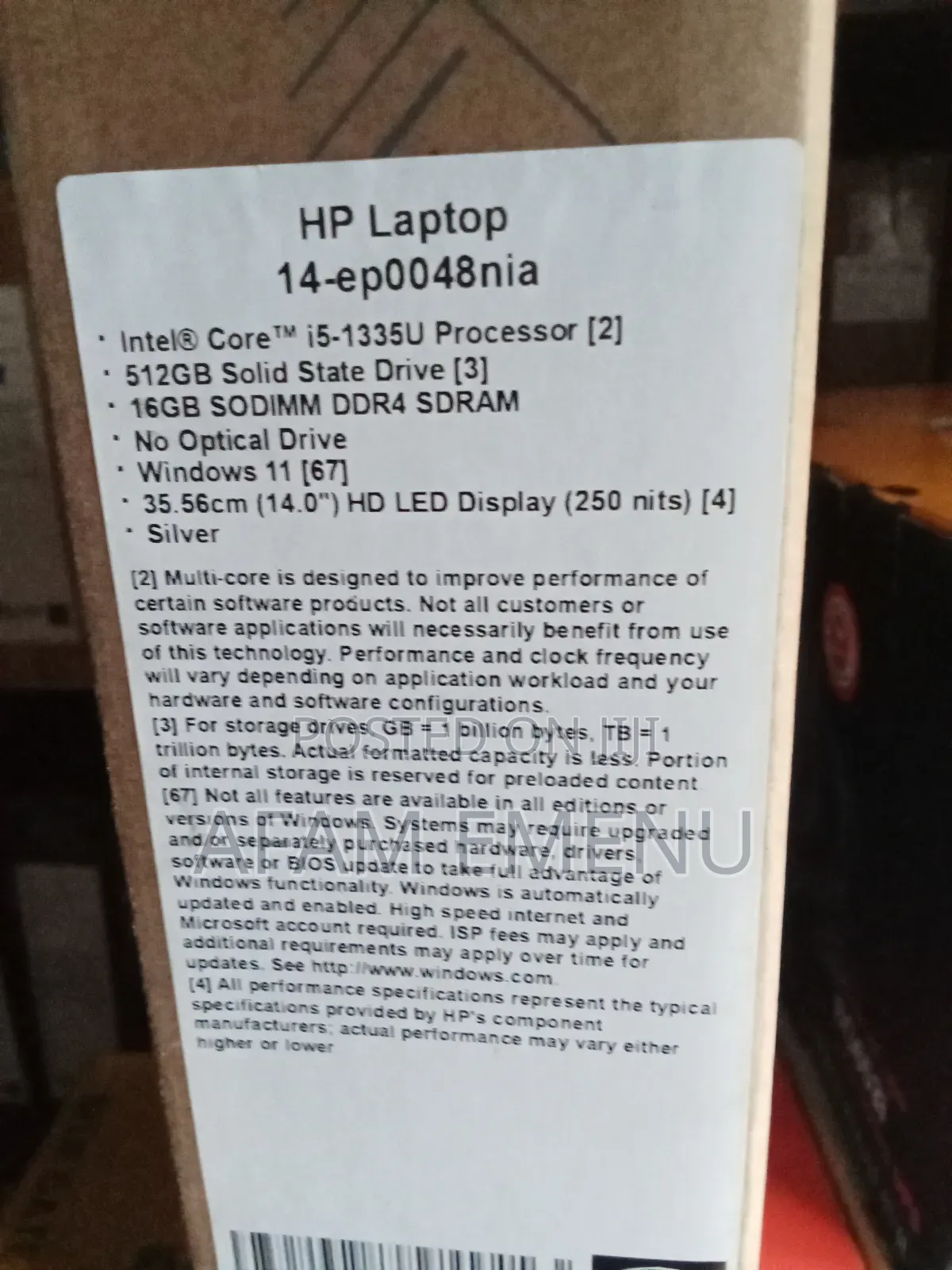 New Laptop HP 14z 16GB Intel Core I5 SSD 512GB