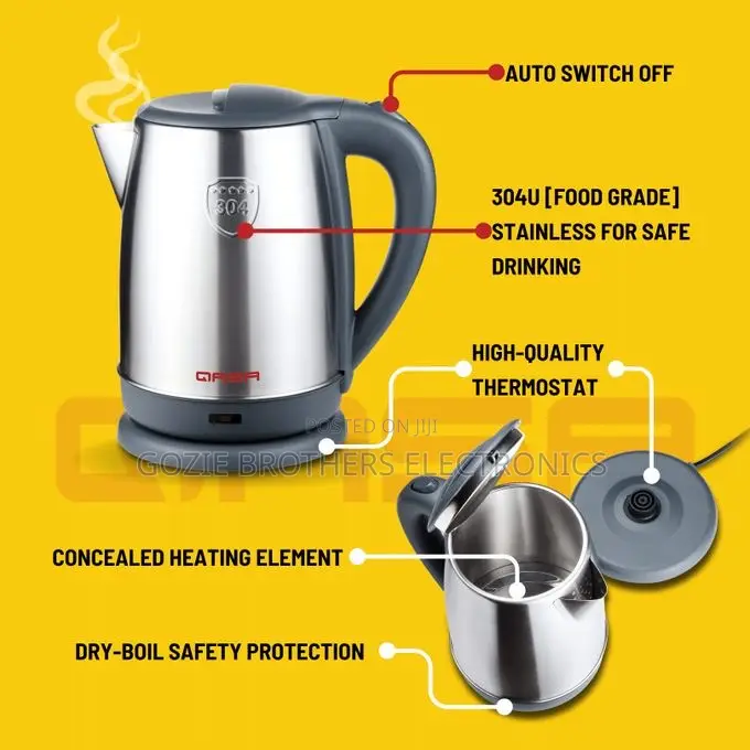 QASA 1.8 Liters Electric Jug