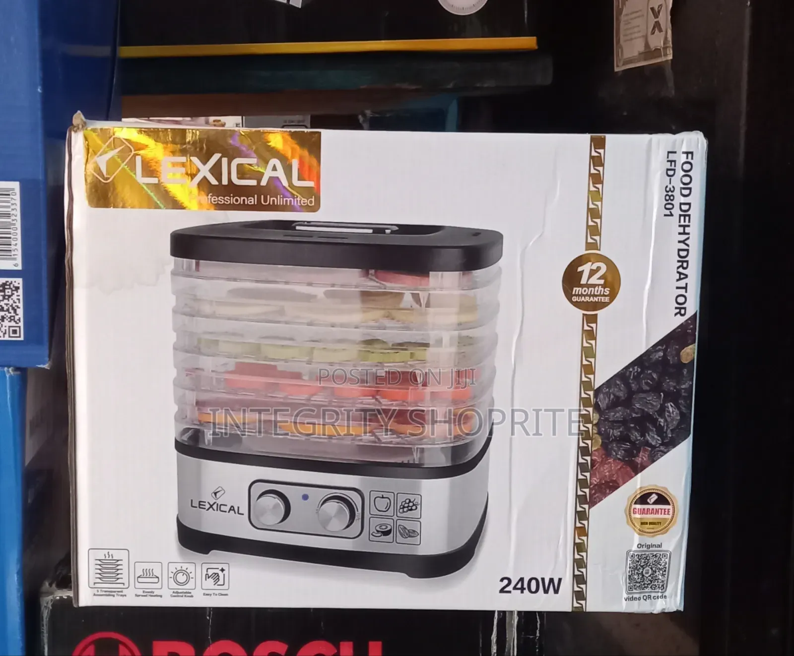 Lexical 5-Layer Household Food Dehydrator Machine