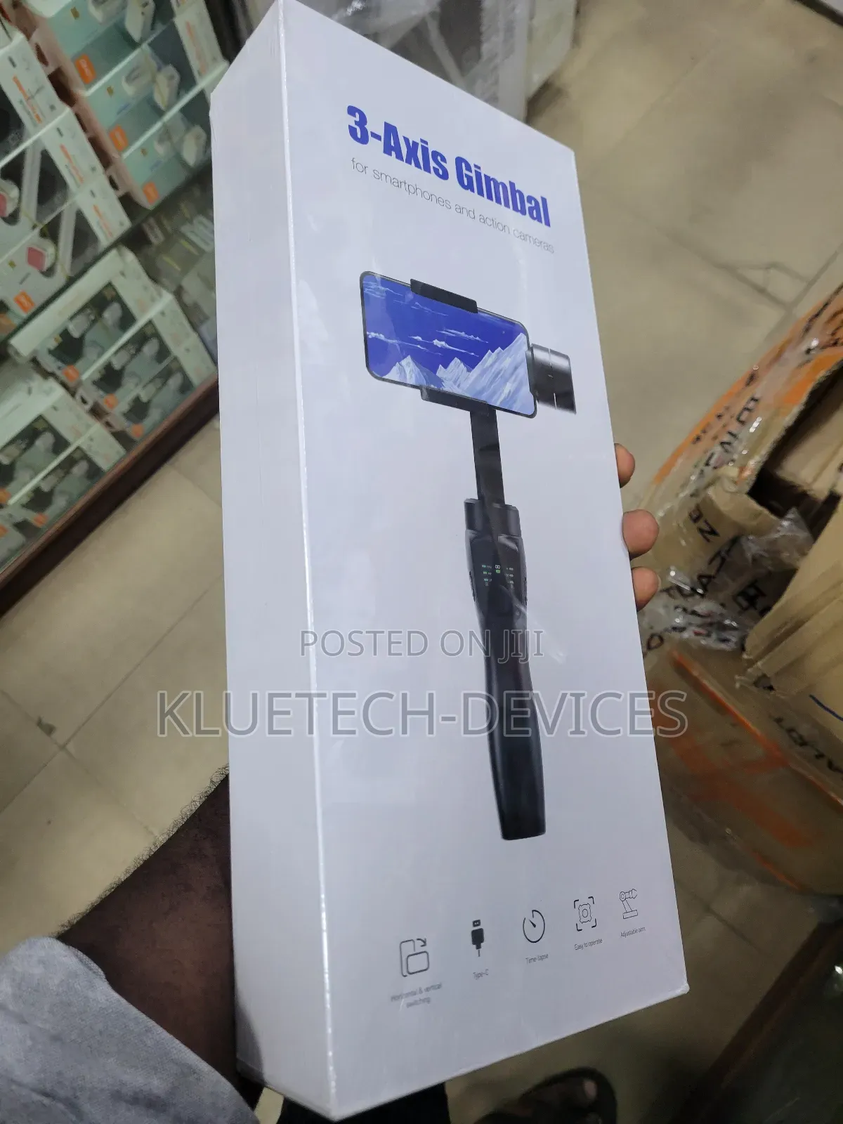 Handheld Gimbal Stabilizer for All Smartphones