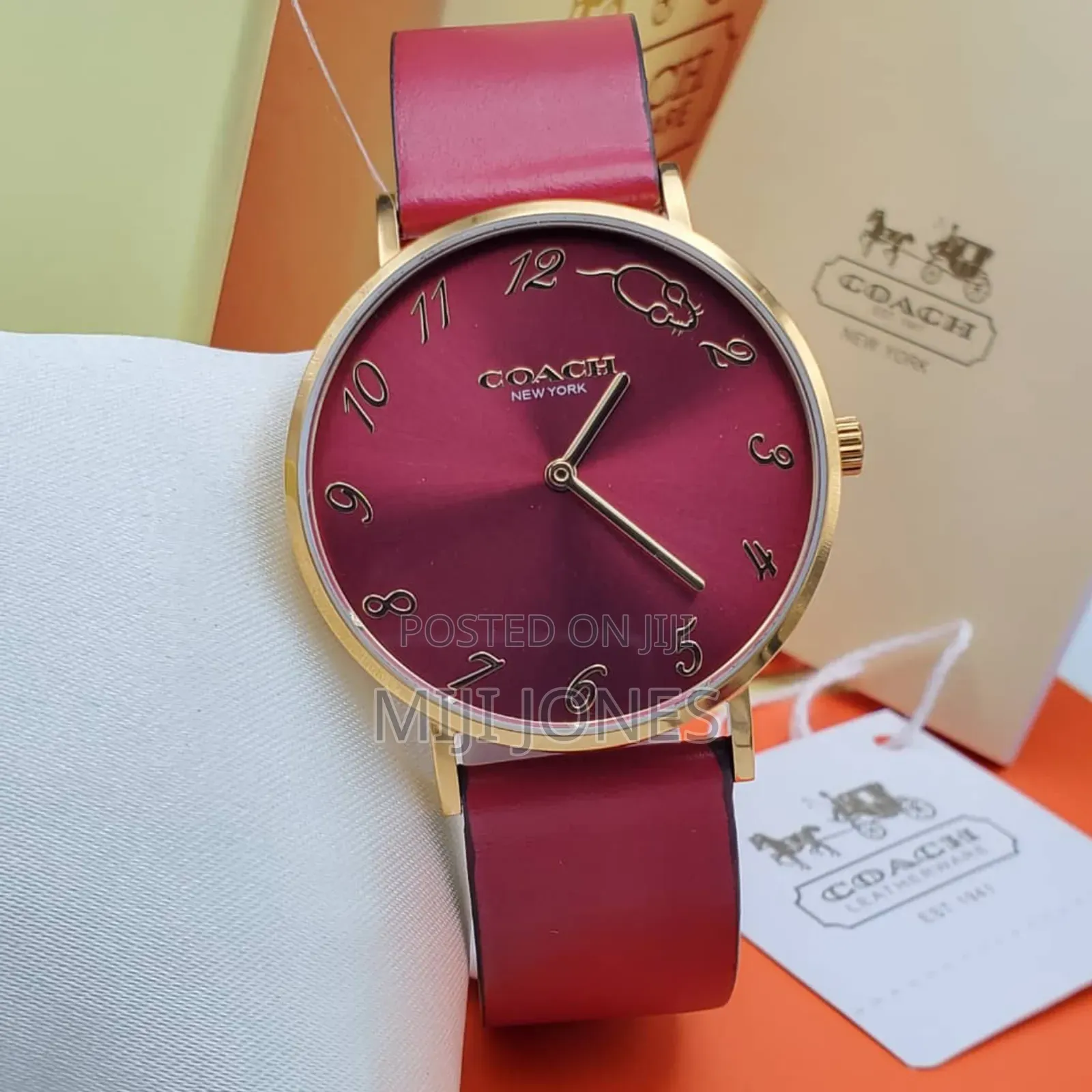 Coach Unisex Leather Watches