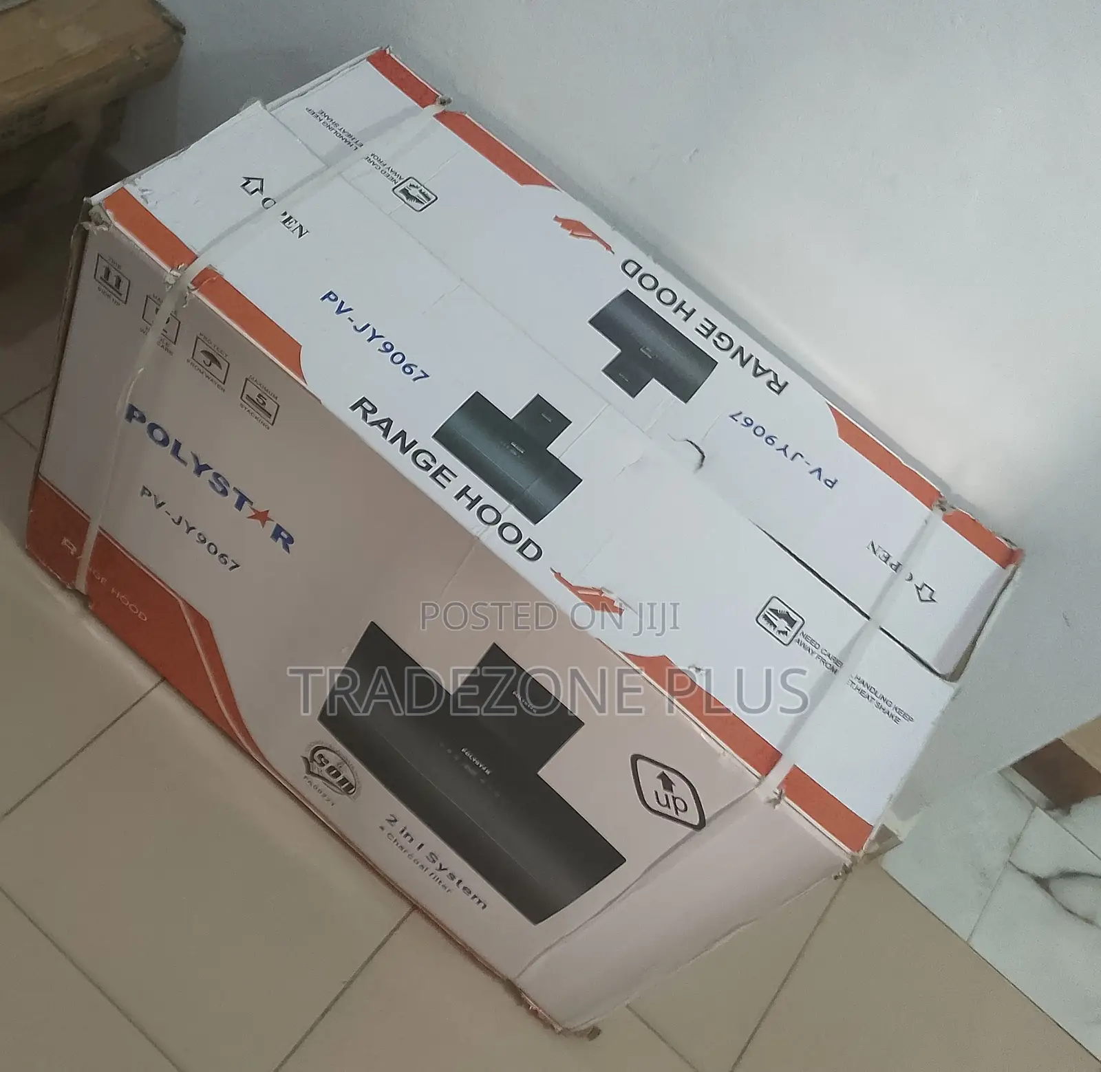 Fresh Fushion Polystar 90cm Rangehood PV-JY9067