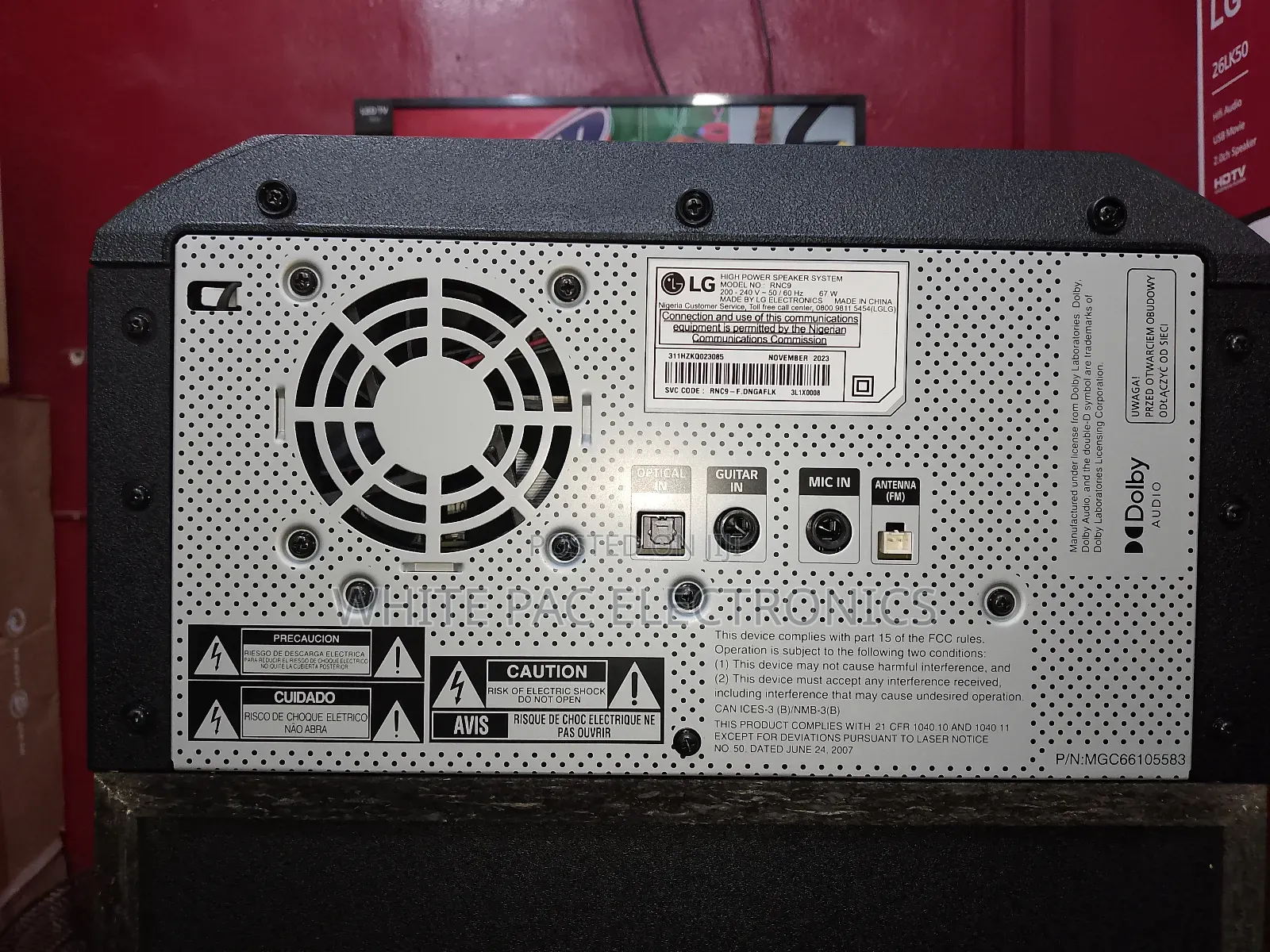 LG Club X Boom 1800_W High Performance>Bluetooth > Dj Mixer