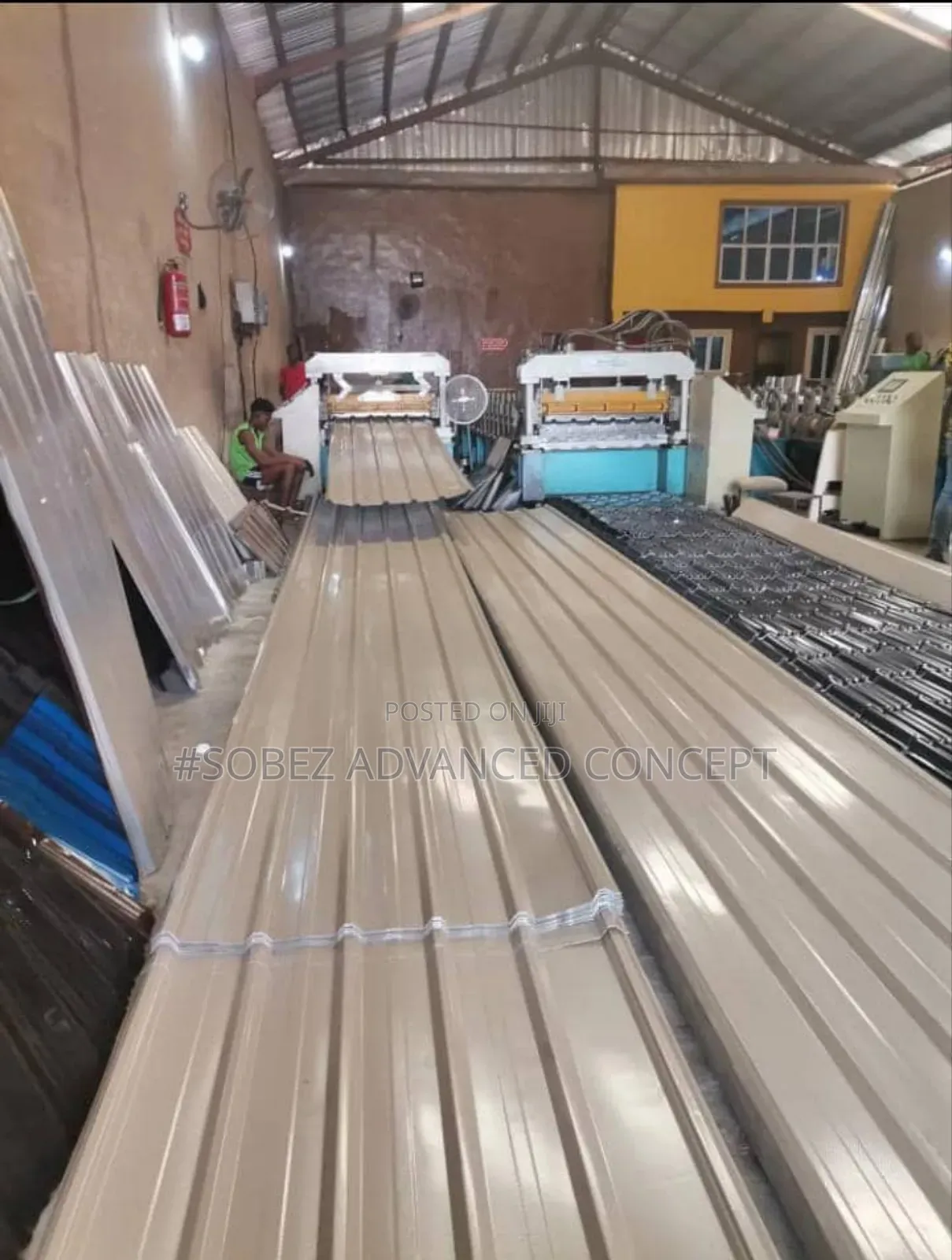 Ash Colour Long Span Roofing Aluminum Sheet