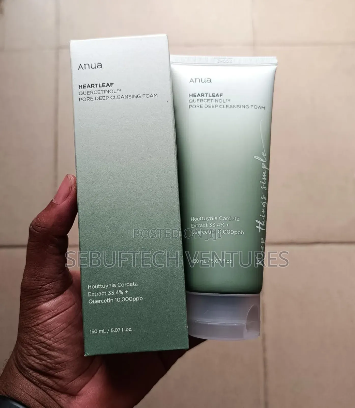 Anua Quercetinol Deep Pore Cleansing Foam - 150ml