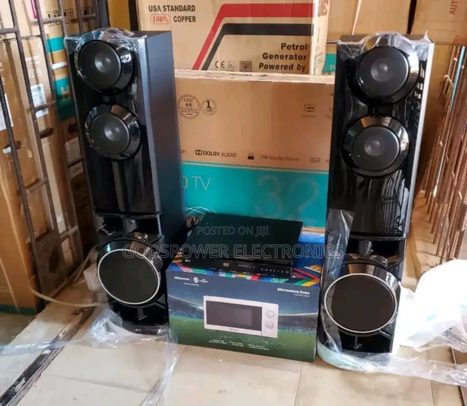 Lg 1250 Watt Powerful Bass With Built in Subwoofer